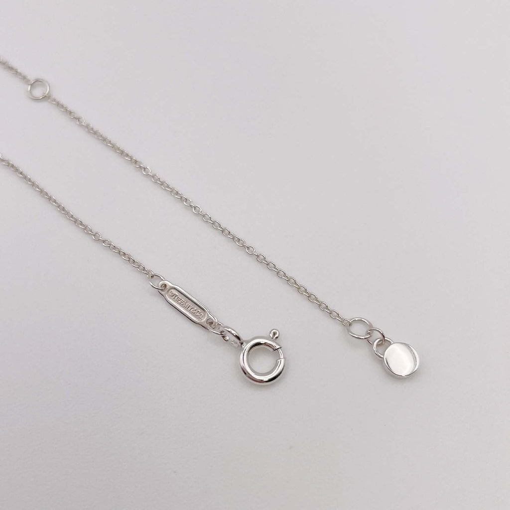 Tiffany&Co. リターントゥ ティファニー ダブル ラウンドタグ ネックレス SV925 METAL 新品仕上済
