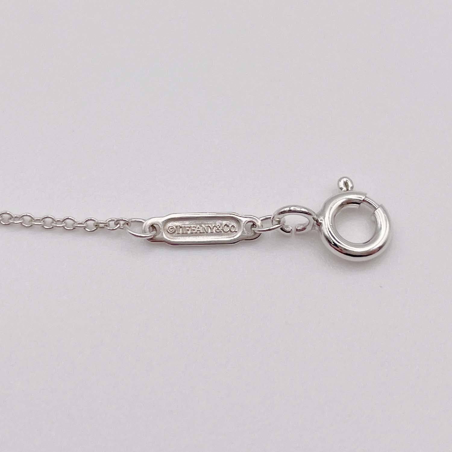 Tiffany&Co. リターントゥ ティファニー ダブル ラウンドタグ ネックレス SV925 METAL 新品仕上済