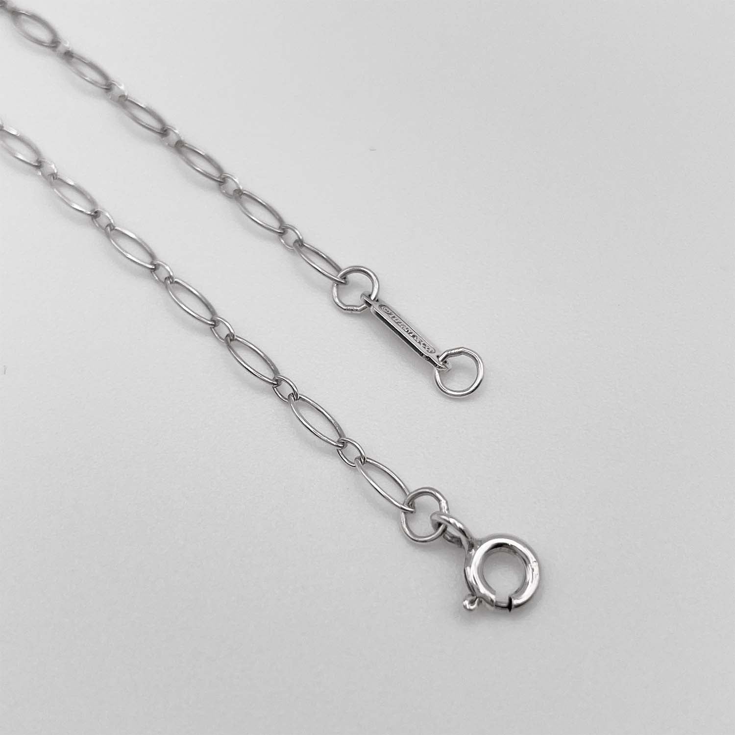 Tiffany&Co. ティファニー ビーズハートキー ネックレス ペンダントSV925 新品仕上済