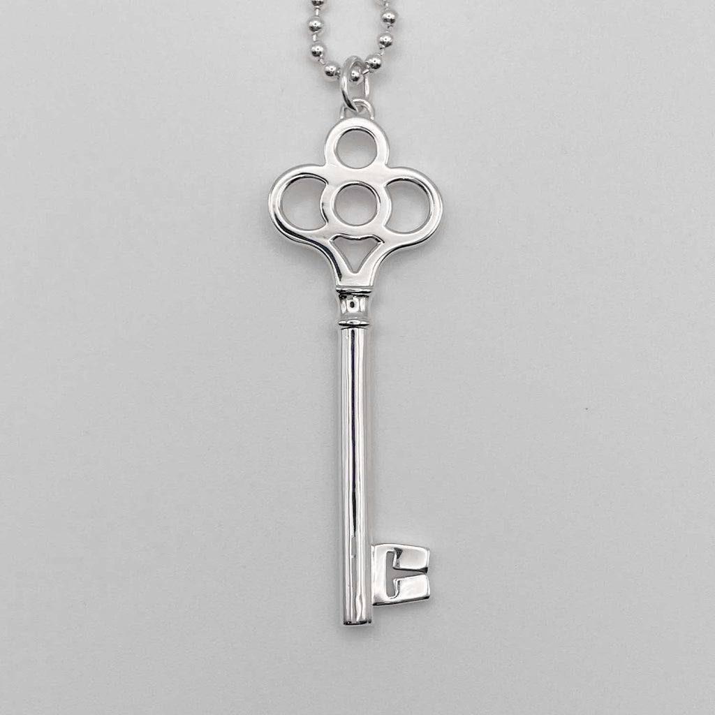 Tiffany&Co. ティファニー クラウンキー ネックレス SV925 ペンダント 新品仕上げ済み
