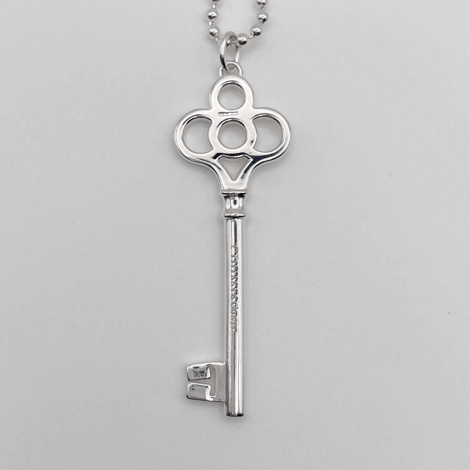 Tiffany&Co. ティファニー クラウンキー ネックレス SV925 ペンダント 新品仕上げ済み