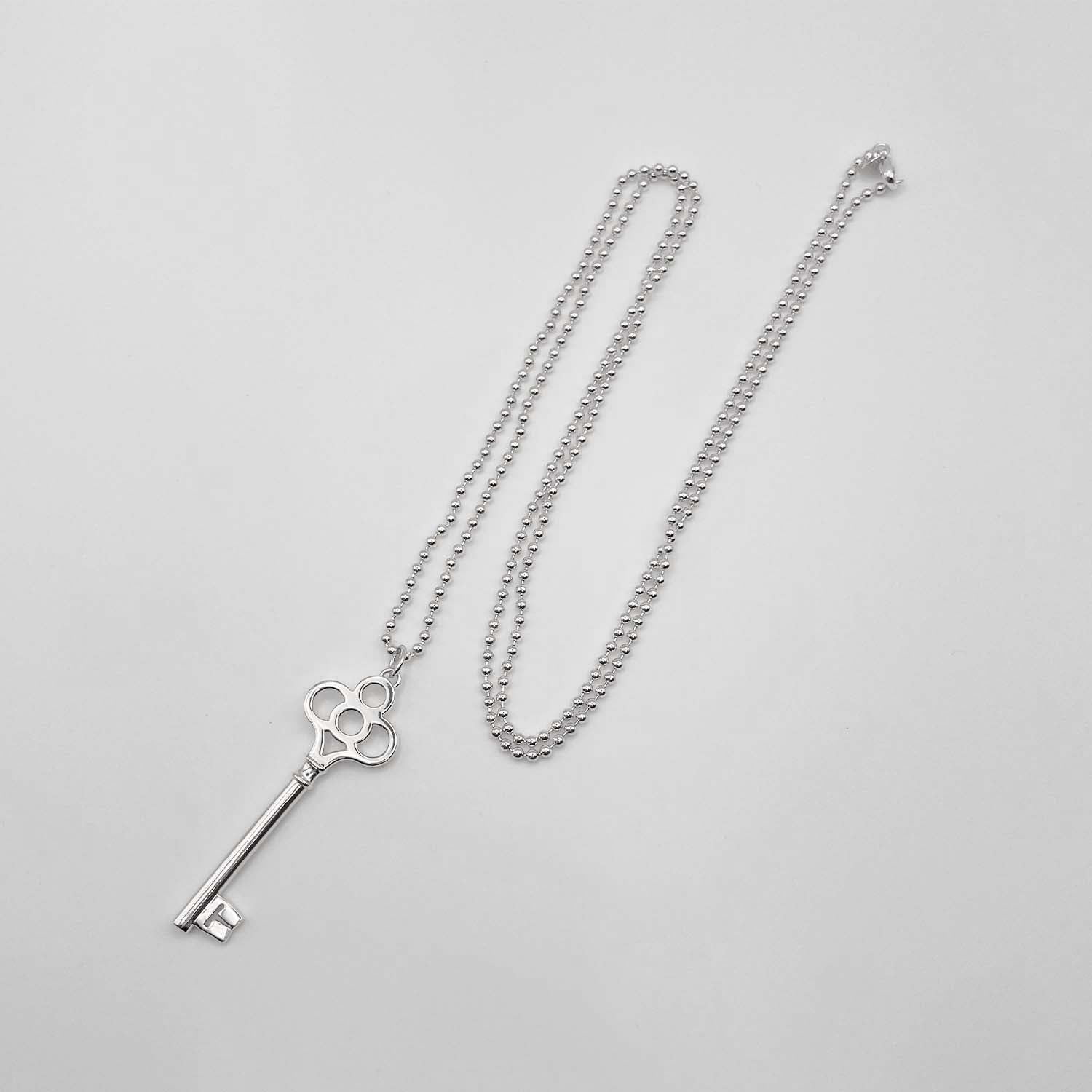 Tiffany&Co. ティファニー クラウンキー ネックレス SV925 ペンダント 新品仕上げ済み