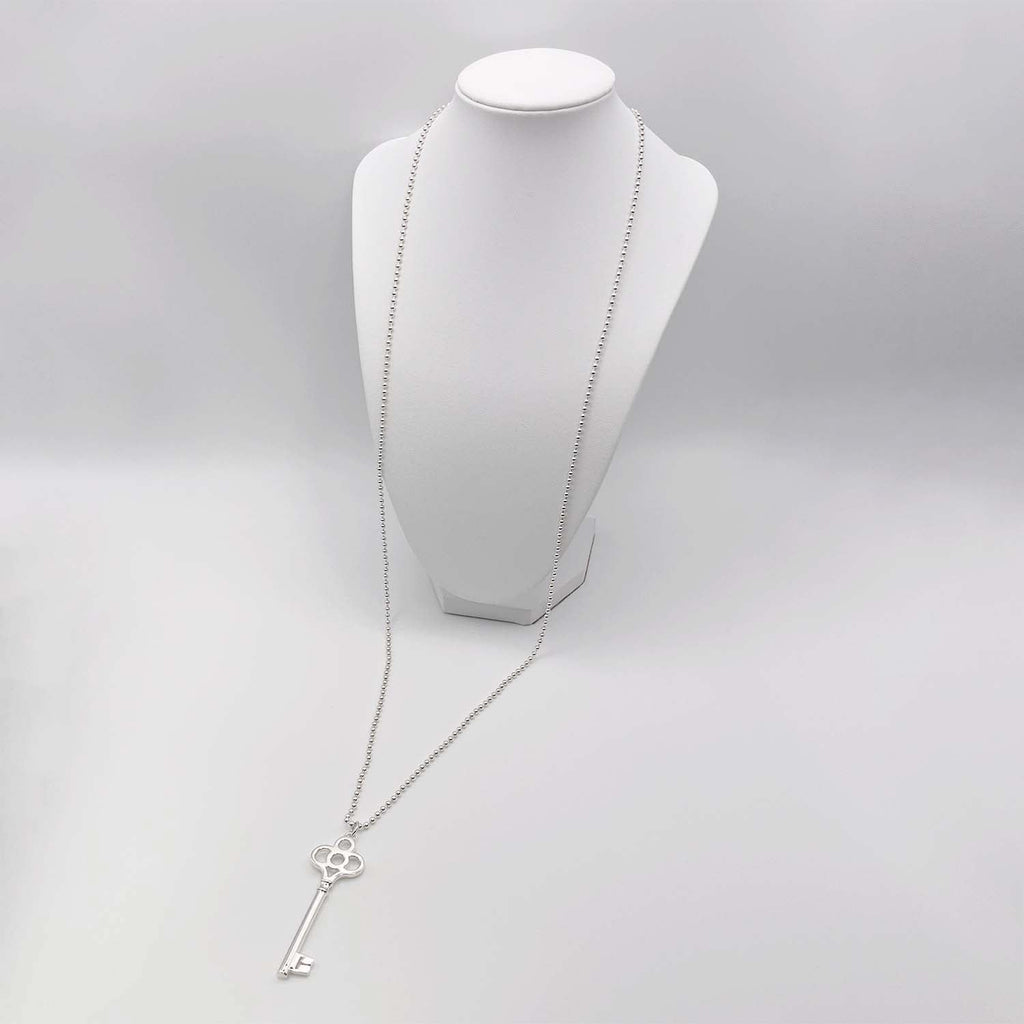 Tiffany&Co. ティファニー クラウンキー ネックレス SV925 ペンダント 新品仕上げ済み