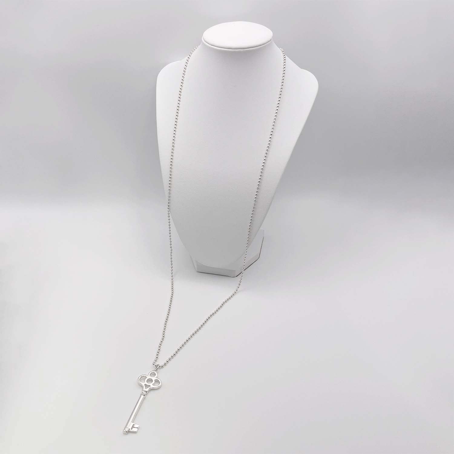 Tiffany&Co. ティファニー クラウンキー ネックレス SV925 ペンダント 新品仕上げ済み