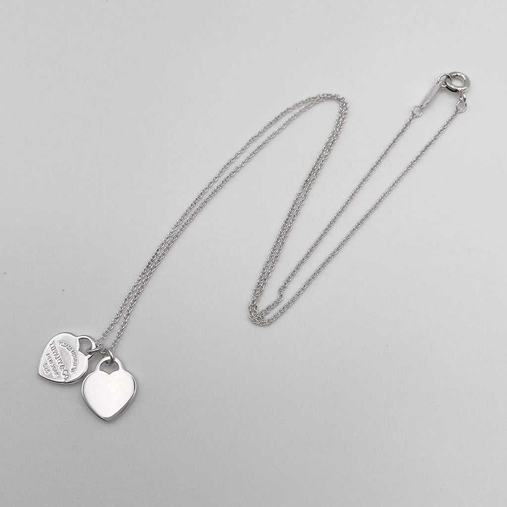 Tiffany&Co. ティファニー ネックレス リターントゥ ミニハートタグ SV925 新品仕上済 RTT