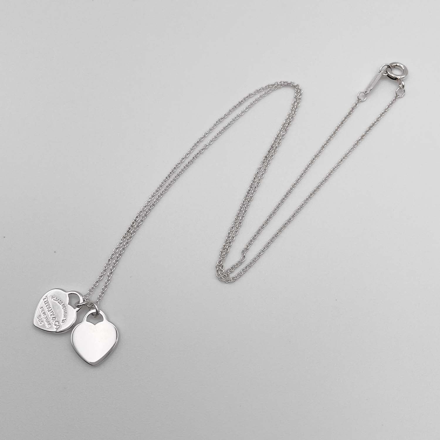 Tiffany&Co. ティファニー ネックレス リターントゥ ミニハートタグ SV925 新品仕上済 RTT