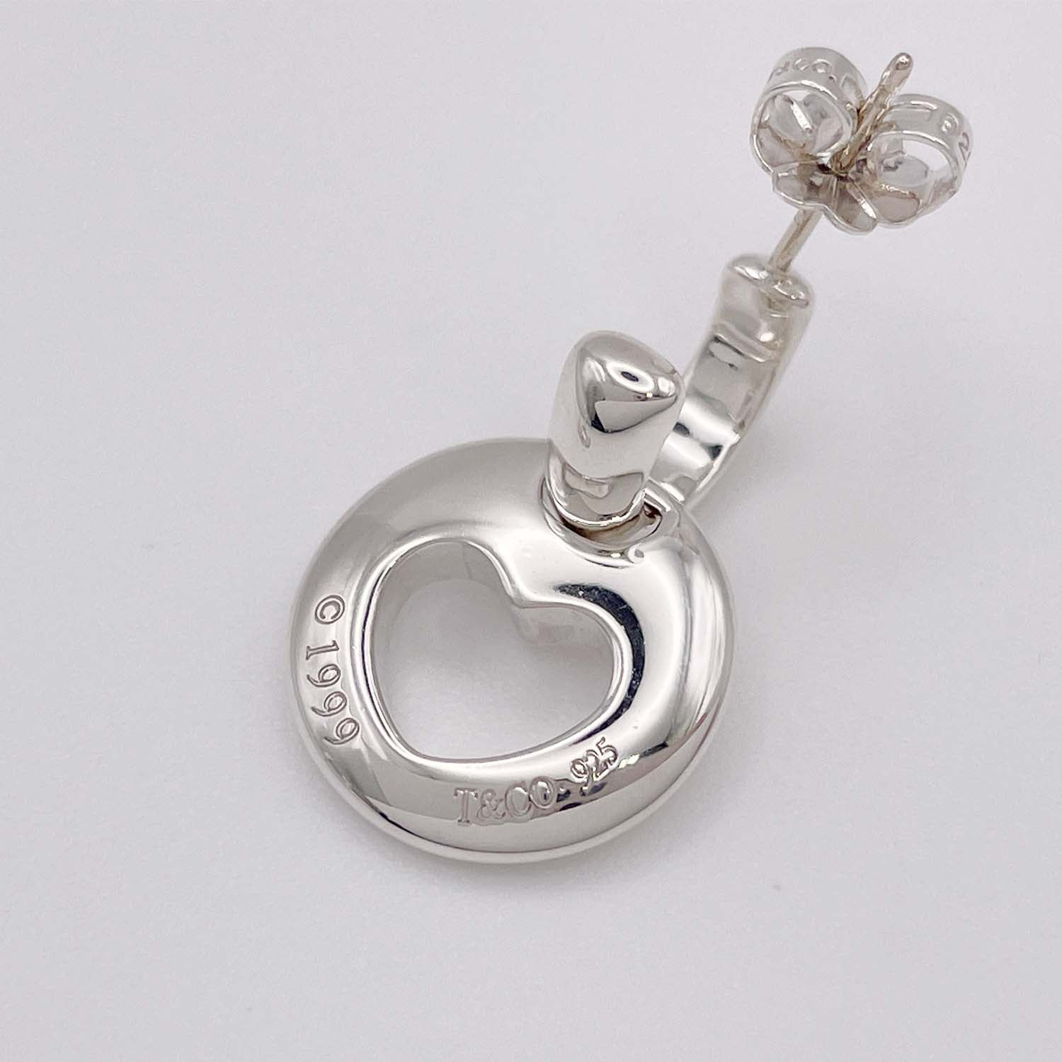 Tiffany&Co. ティファニー ピアス ピアスドハート スイング SV925 新品仕上済