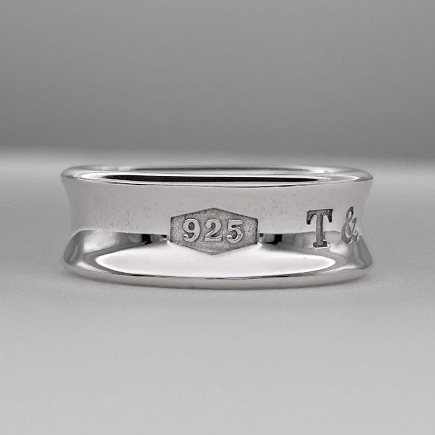 Tiffany&Co. ティファニー 9号 1837 ミディアム リング SV925 新品仕上済