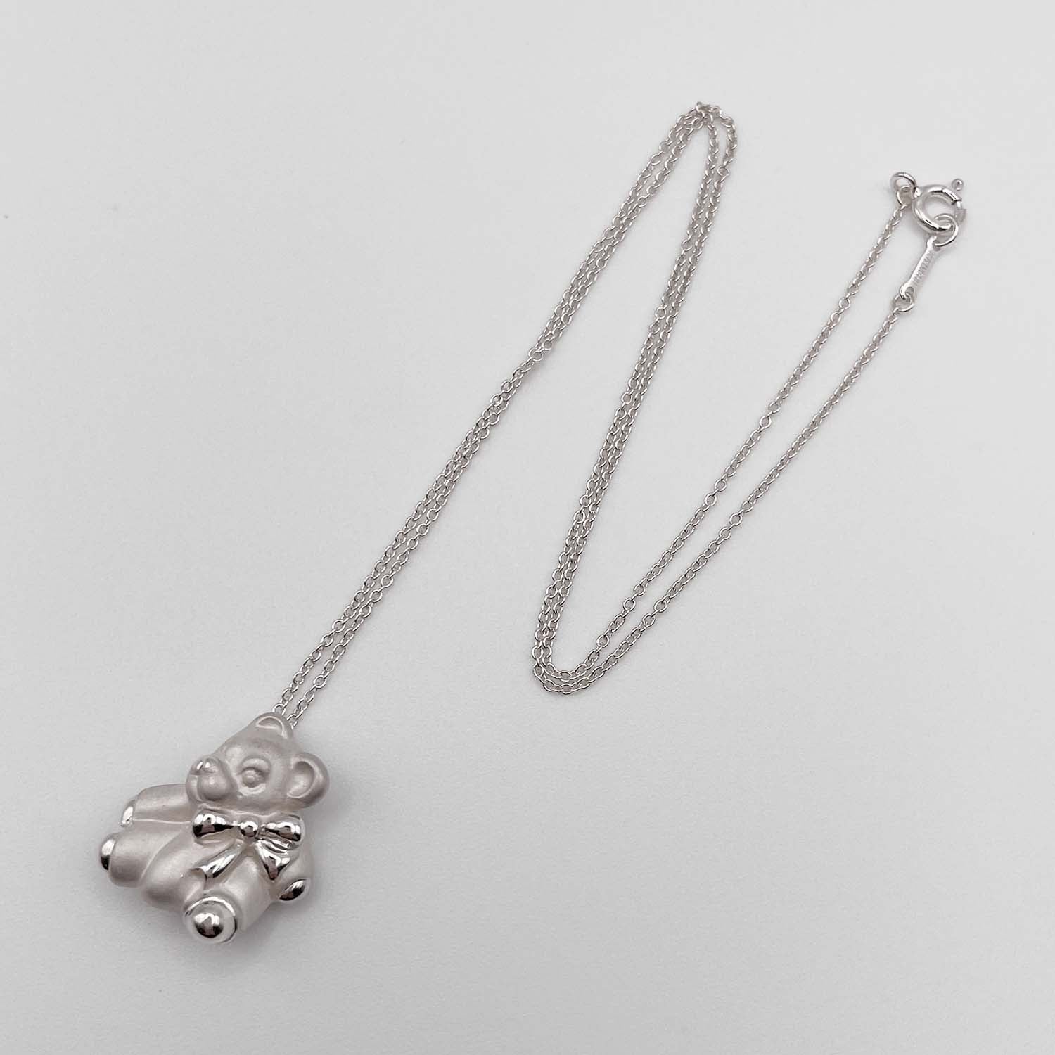 Tiffany&Co. ティファニー ベア ネックレス クマ SV925 新品仕上済