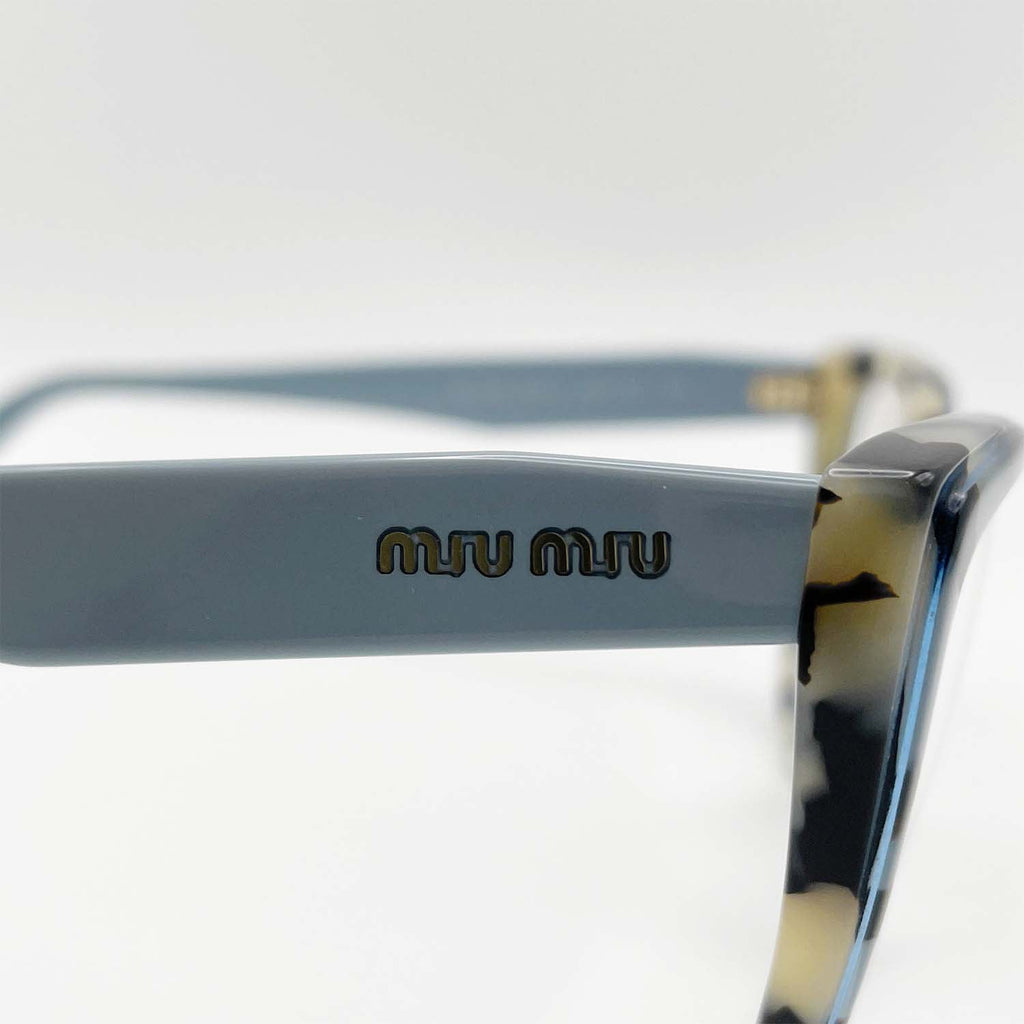 miu miu ミュウミュウ メガネ 眼鏡 VMU04S キャットアイ ブルー