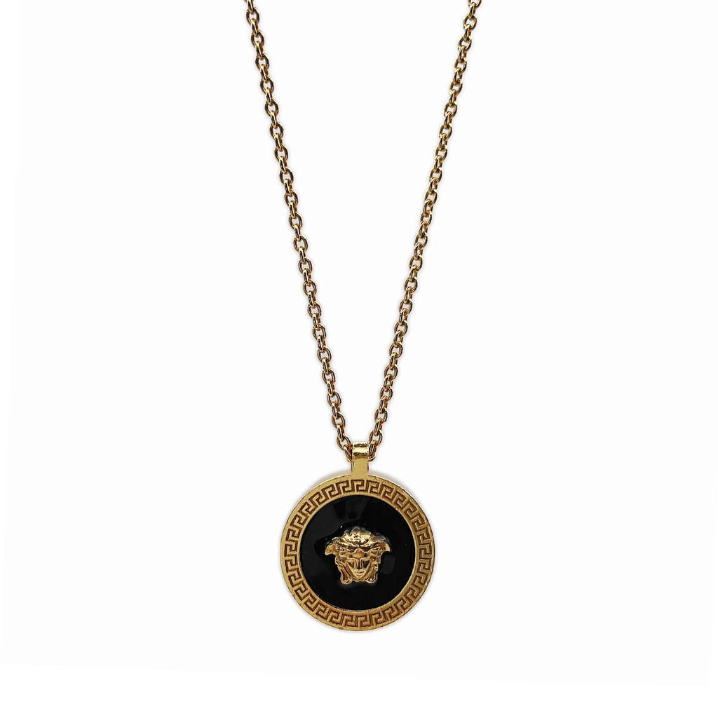 VERSACE ヴェルサーチェ メドゥーサ ネックレス ペンダント グレカ
