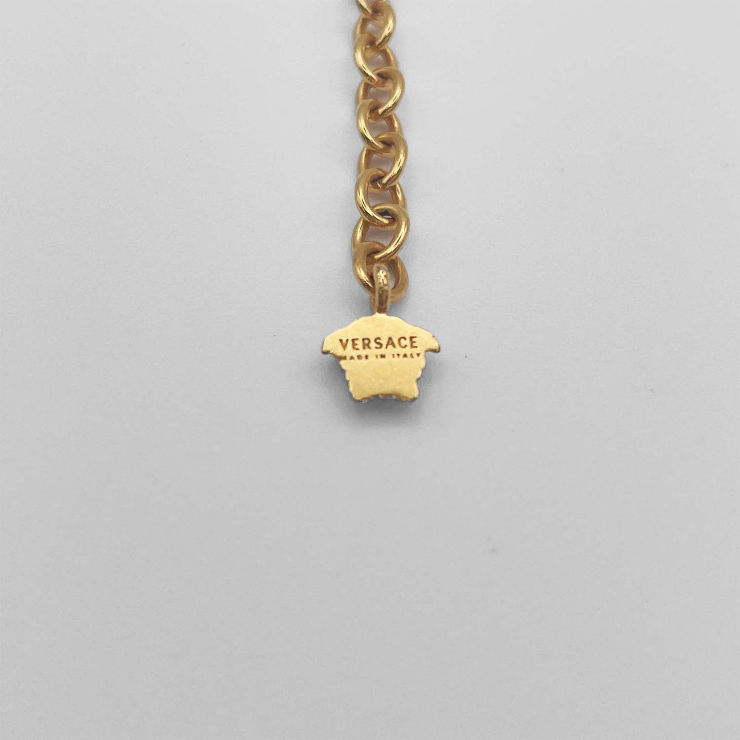 VERSACE ヴェルサーチェ メドゥーサ ネックレス ペンダント グレカ