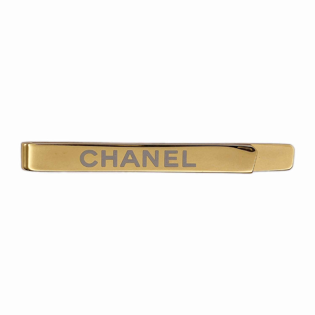 CHANEL シャネル マネークリップ 札ばさみ ロゴ 99P ゴールド クリップ
