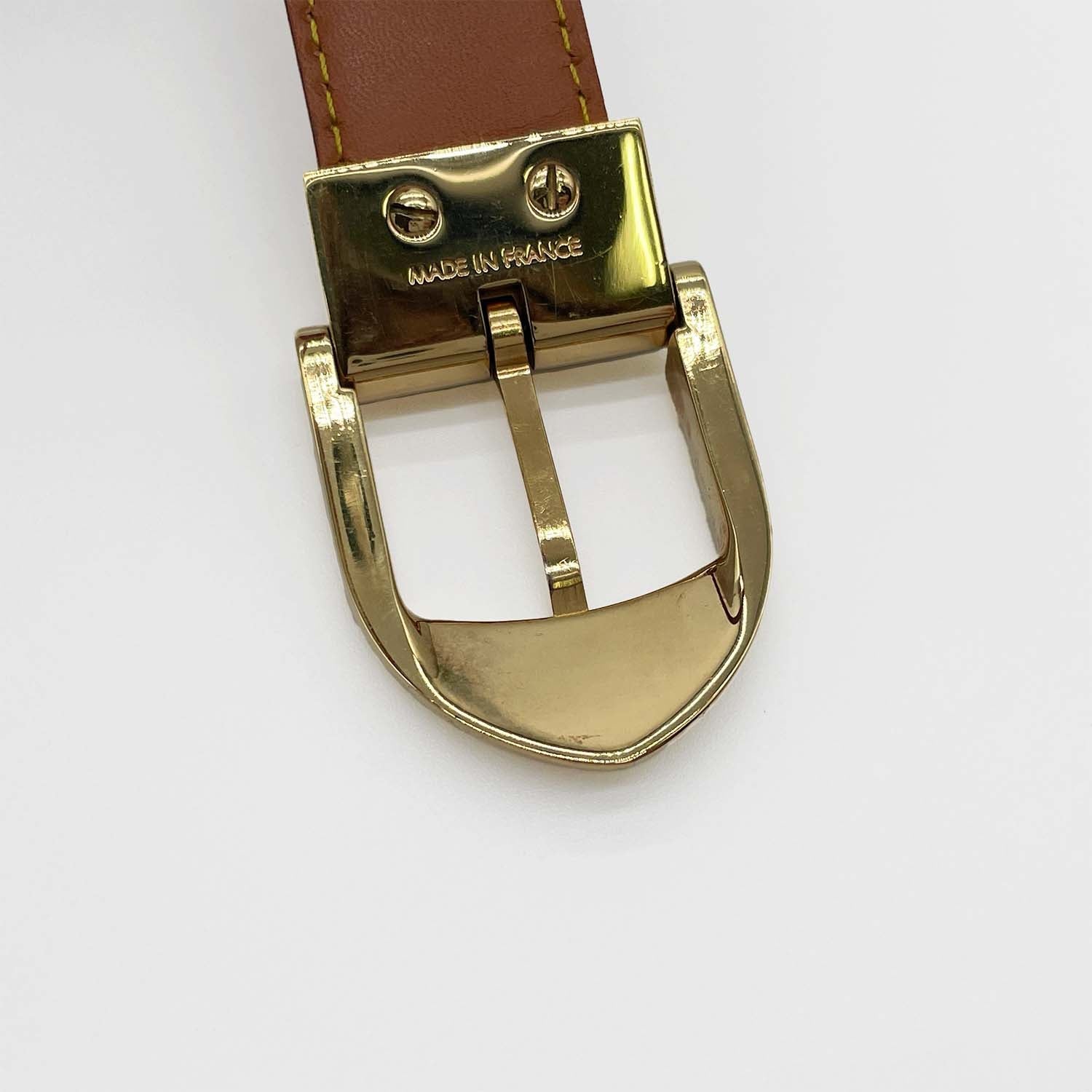 LOUIS VUITTON ルイヴィトン 70cm サンチュールクラシック ブラウン ベルト