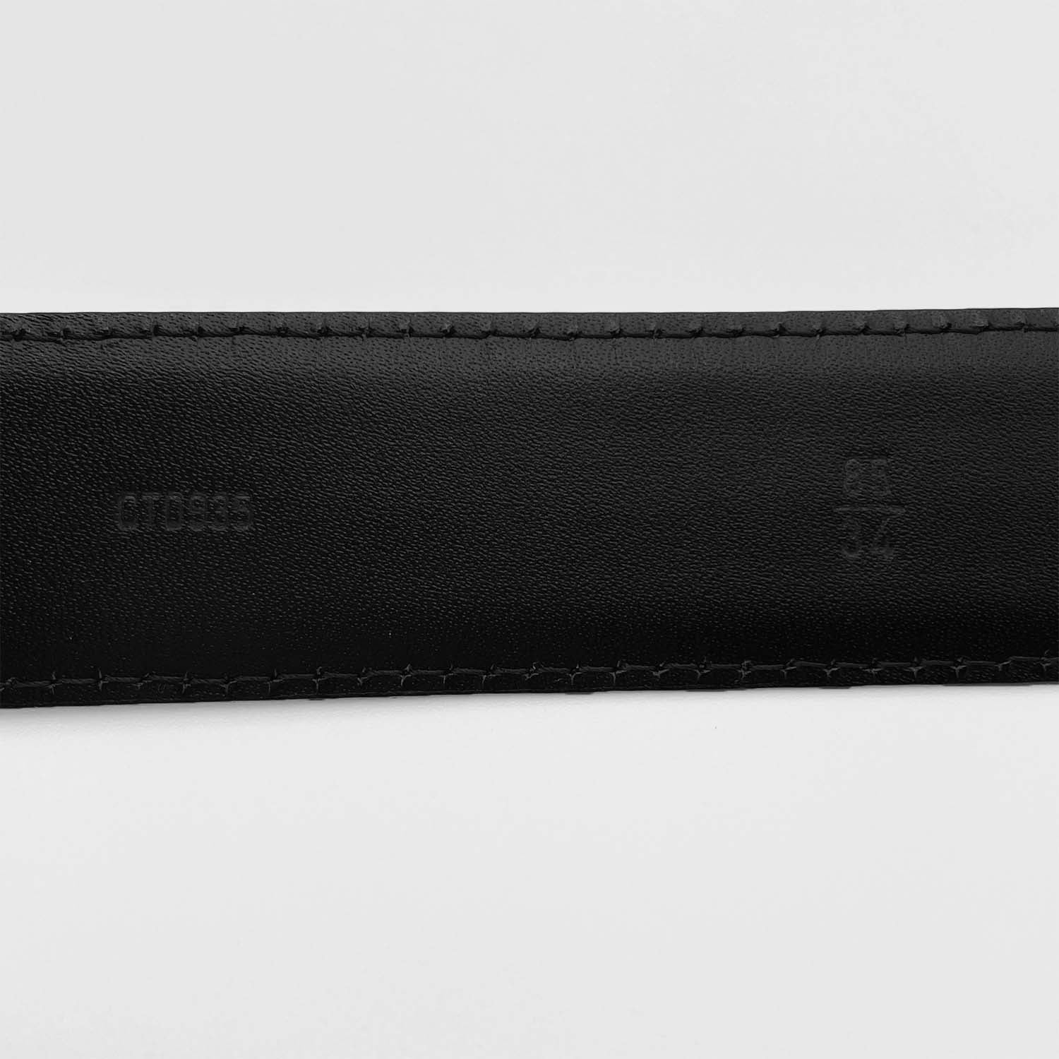 LOUIS VUITTON ルイヴィトン 70cm サンチュールクラシック ブラック ベルト レザー