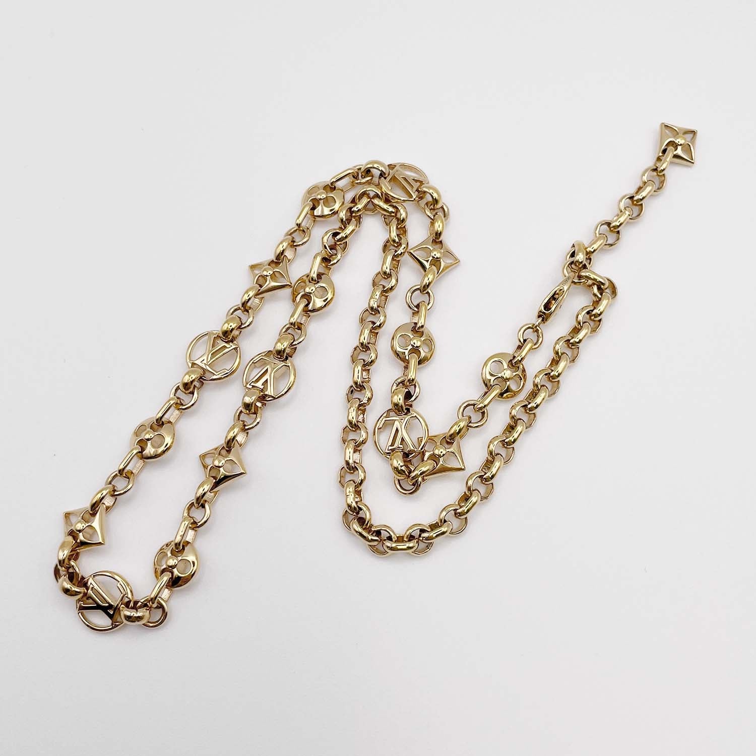 LOUIS VUITTON ルイヴィトン ネックレス コリエクレイジーインロック M00371