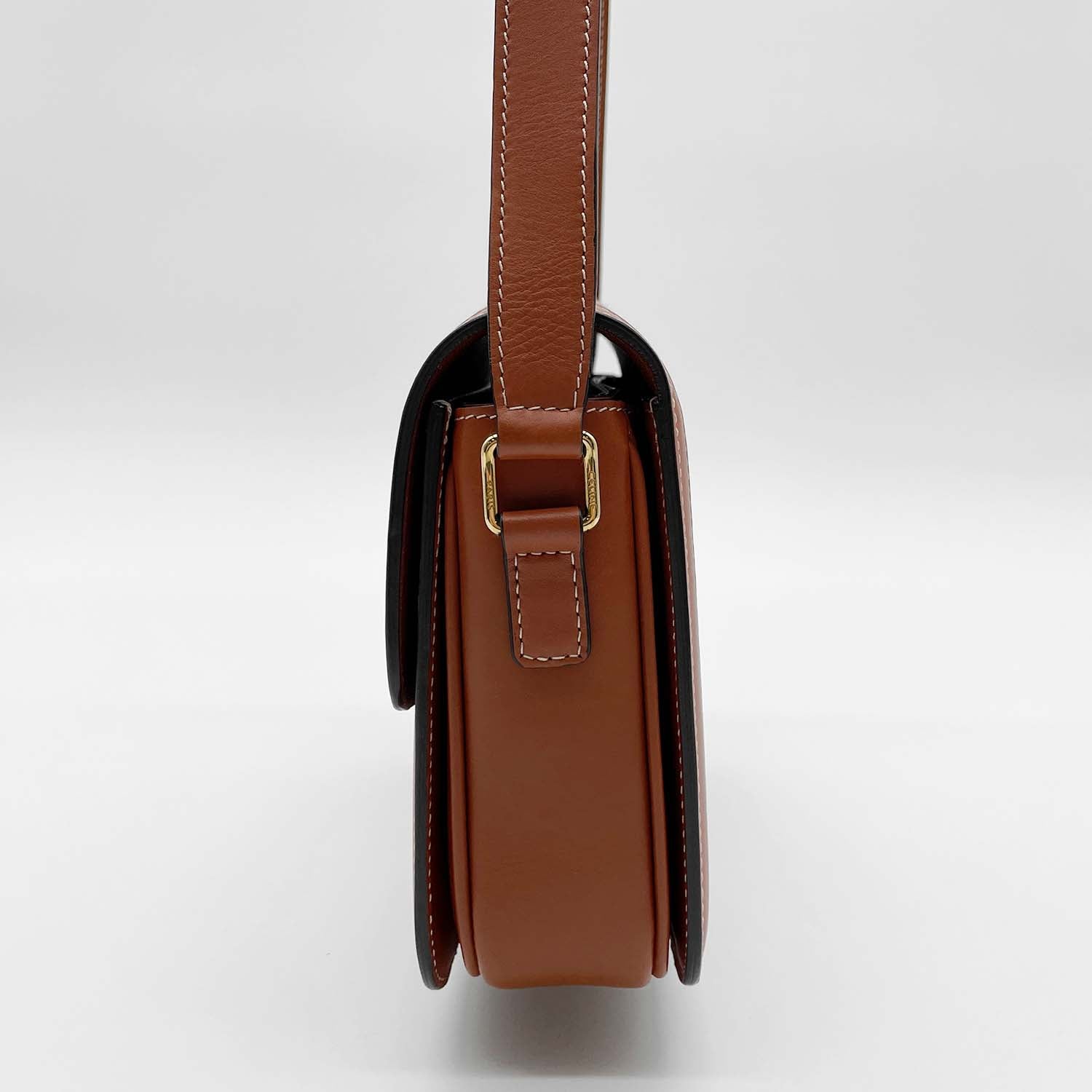 CELINE セリーヌトリオンフ クラシック ショルダーバッグ チェック柄 エディスリマン