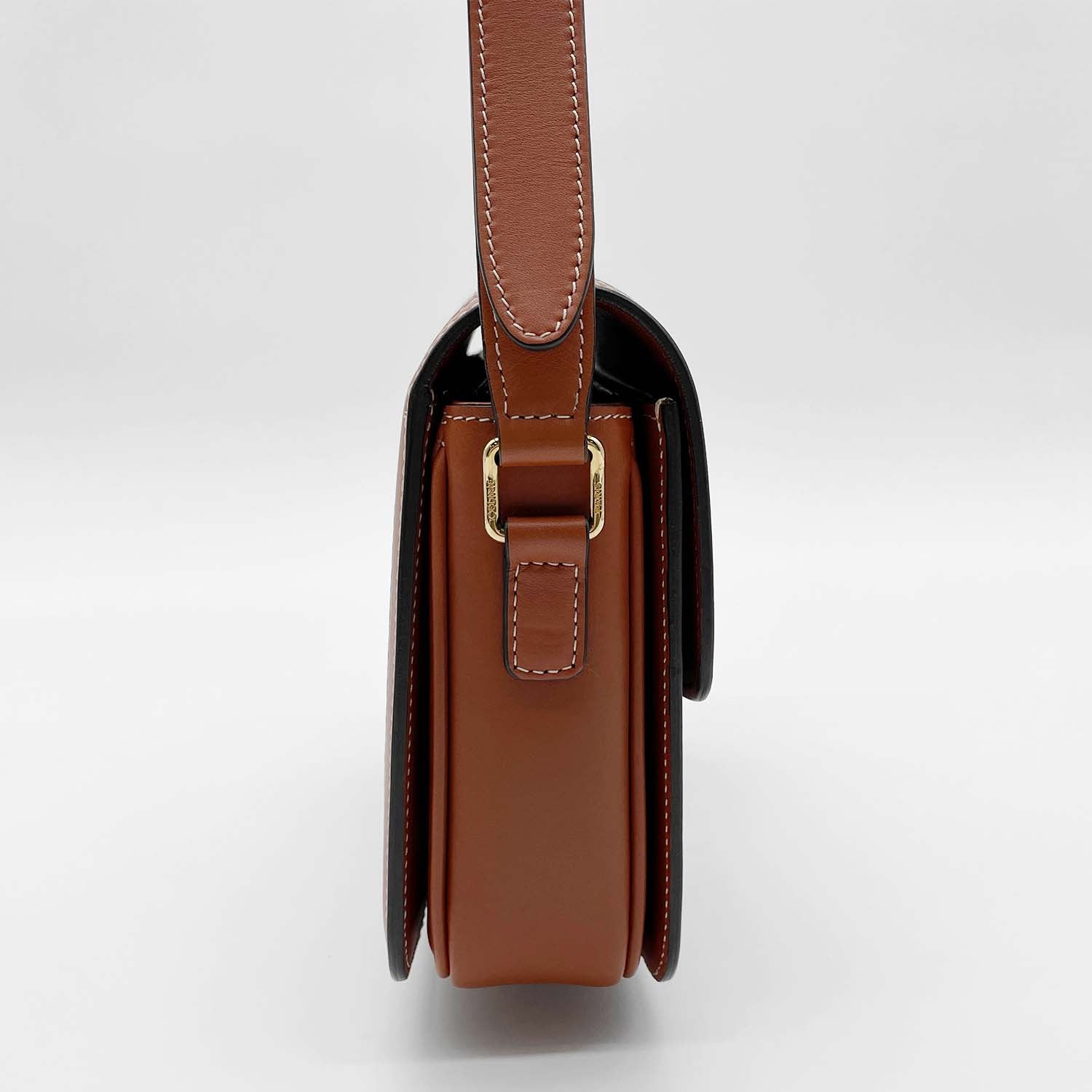CELINE セリーヌトリオンフ クラシック ショルダーバッグ チェック柄 エディスリマン