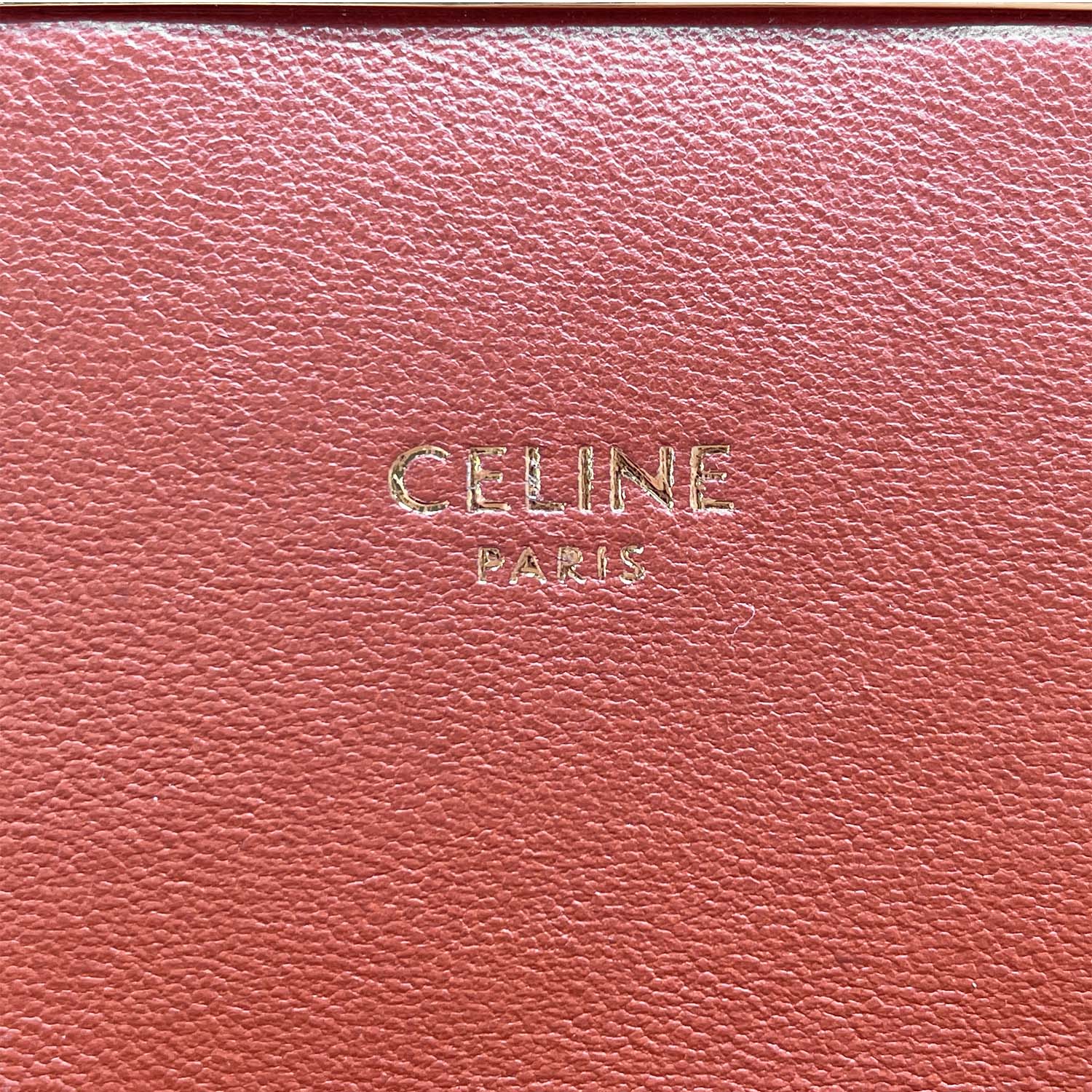 CELINE セリーヌトリオンフ クラシック ショルダーバッグ チェック柄 エディスリマン