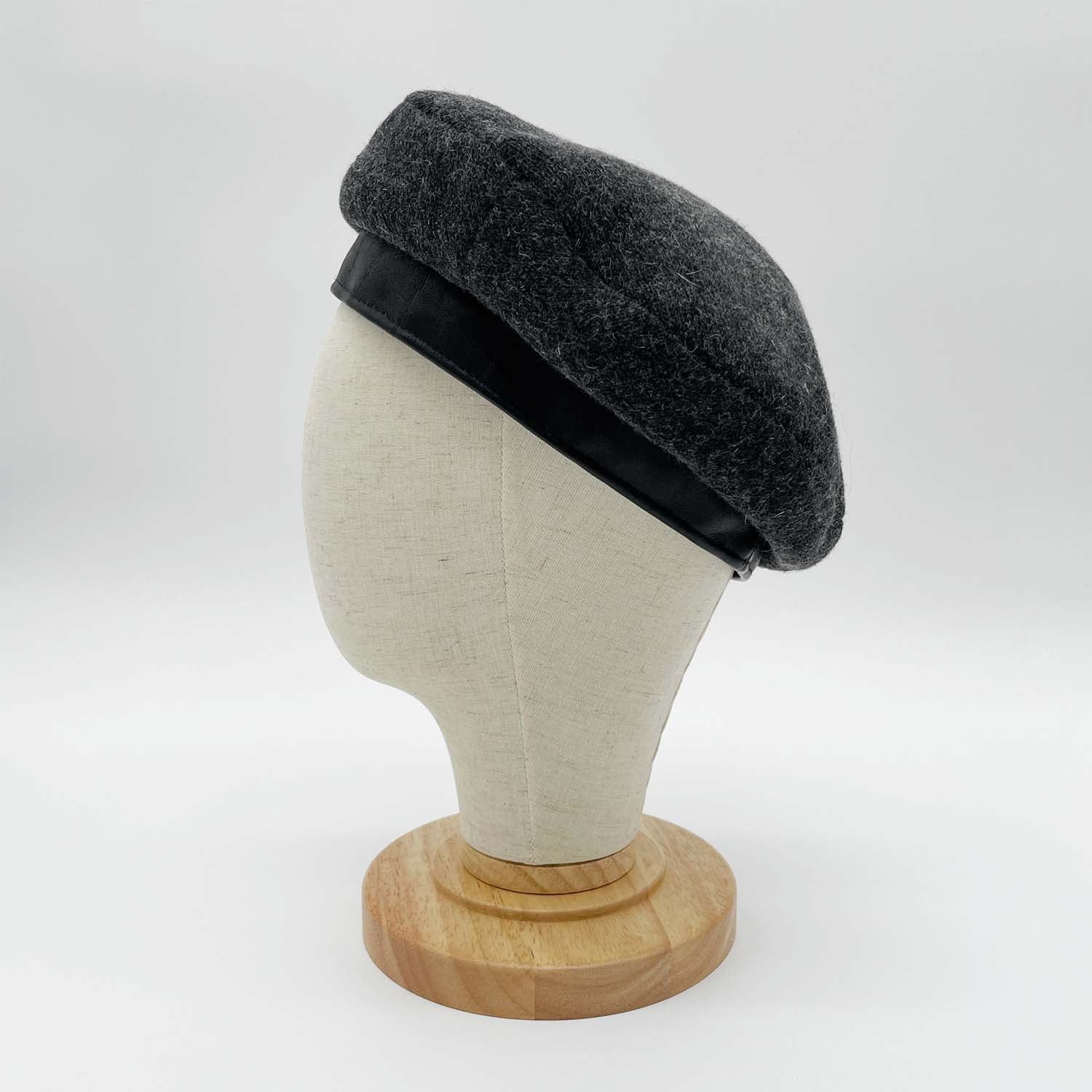HERMES エルメス 57cm ベレー帽 ハット 帽子 ウール Motsch社 モッチ