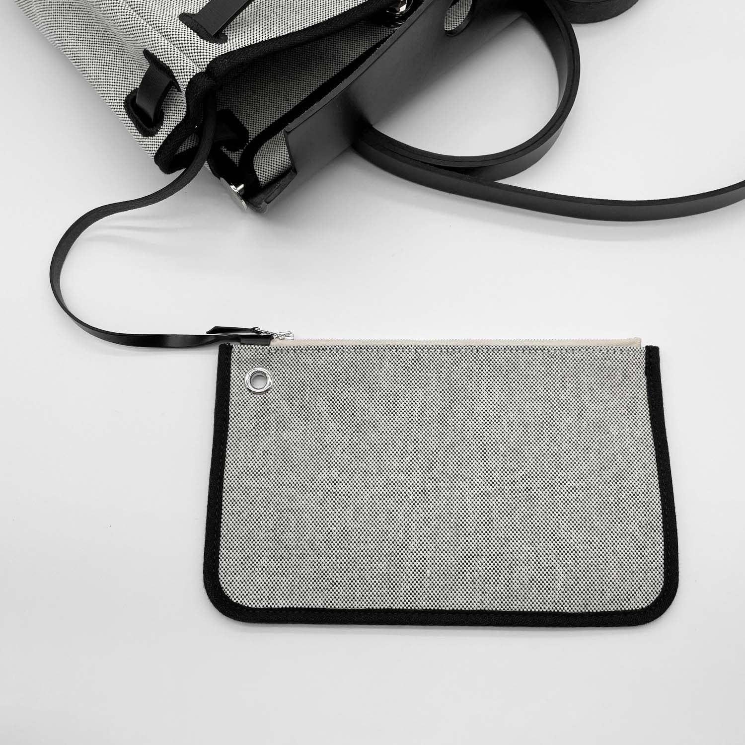 HERMES エルメス エールバッグジップPM 2WAYバッグ ブラックSV金具 W刻印 内縫い