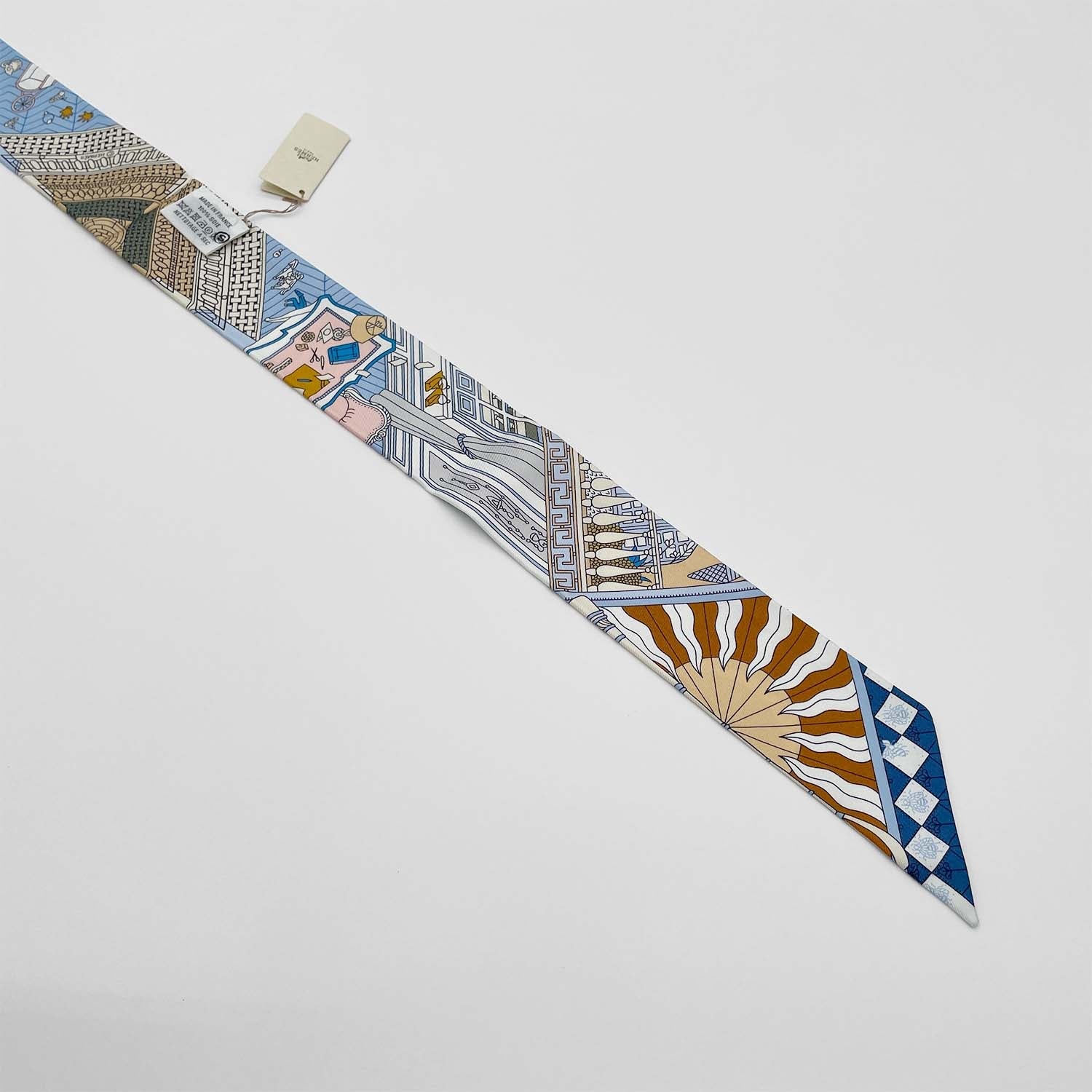 HERMES エルメス ツイリー OBJETS DECURIOSITE オブジェドゥキュリオジテ スカーフ