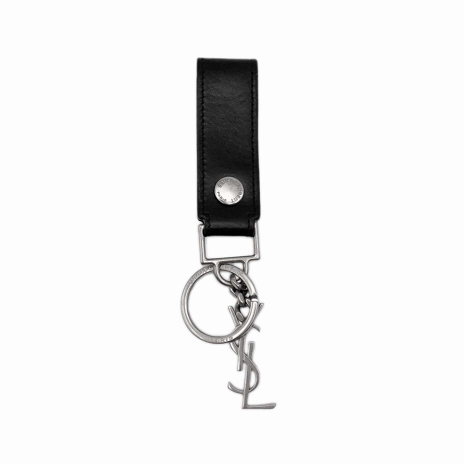 SAINT LAURENT PARIS サンローラン ベルトループホルダー カサンドラ キーホルダー YSL