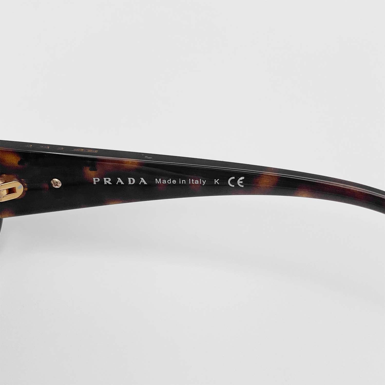 PRADA プラダ サングラス SPR26O オーバーサイズ ブラウン