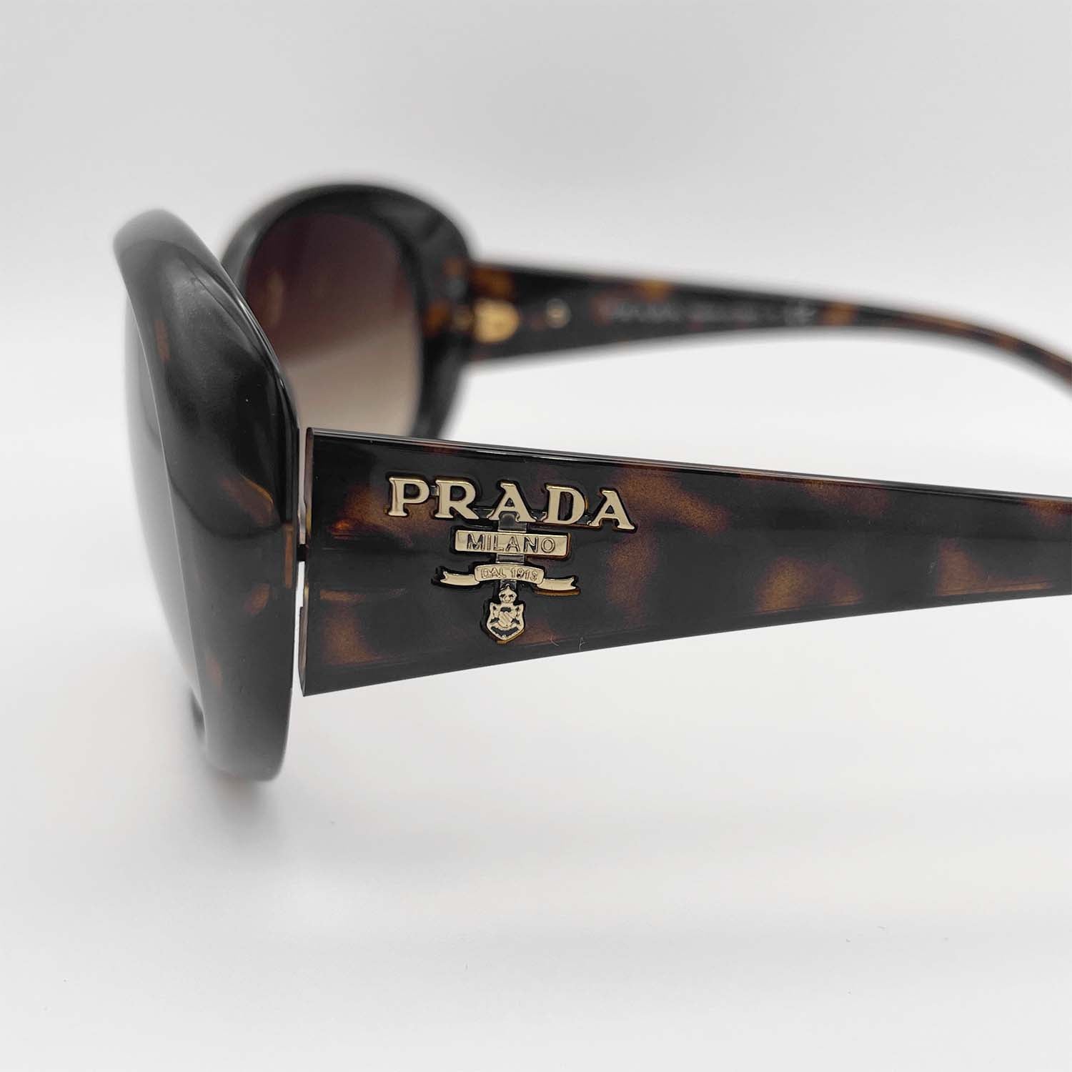 PRADA プラダ サングラス SPR26O オーバーサイズ ブラウン
