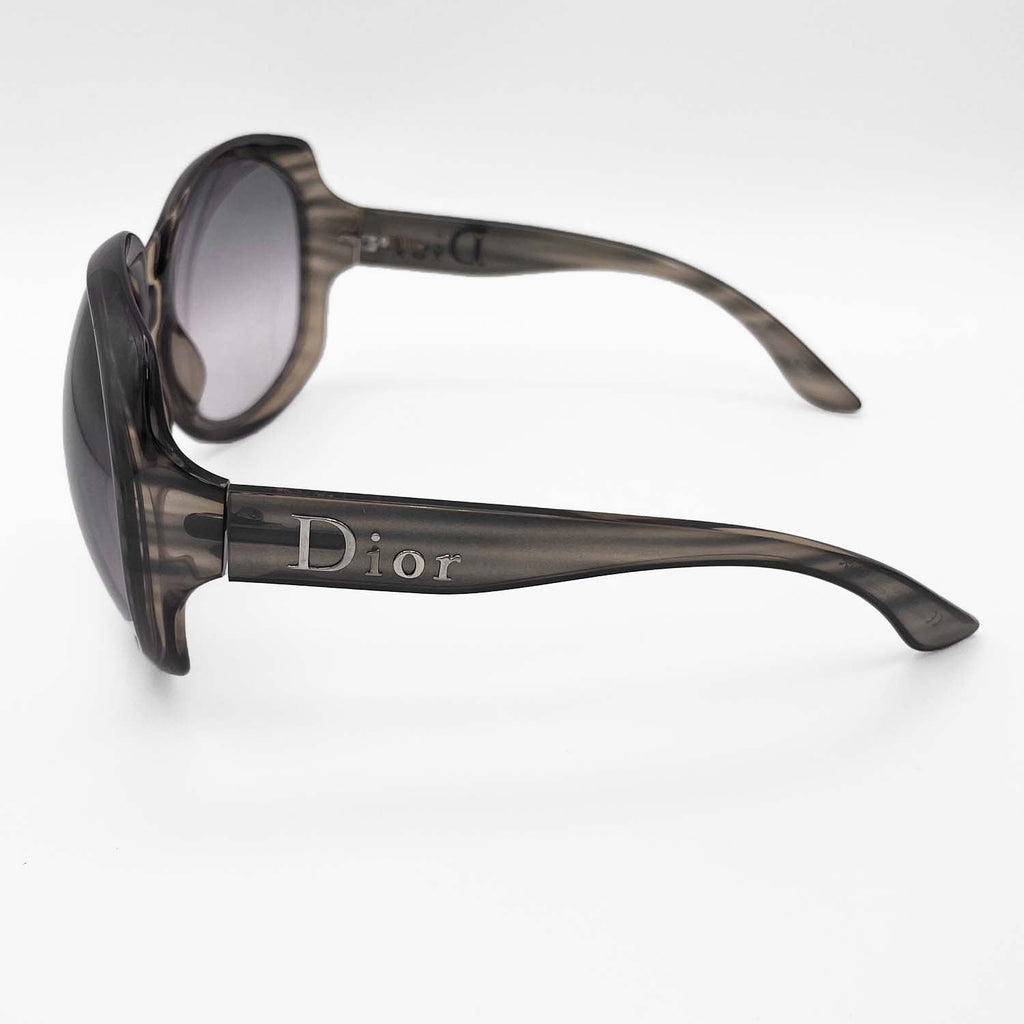 Dior ディオール サングラス Glossy1 グロッシーワン オーバーサイズ グレー クリア