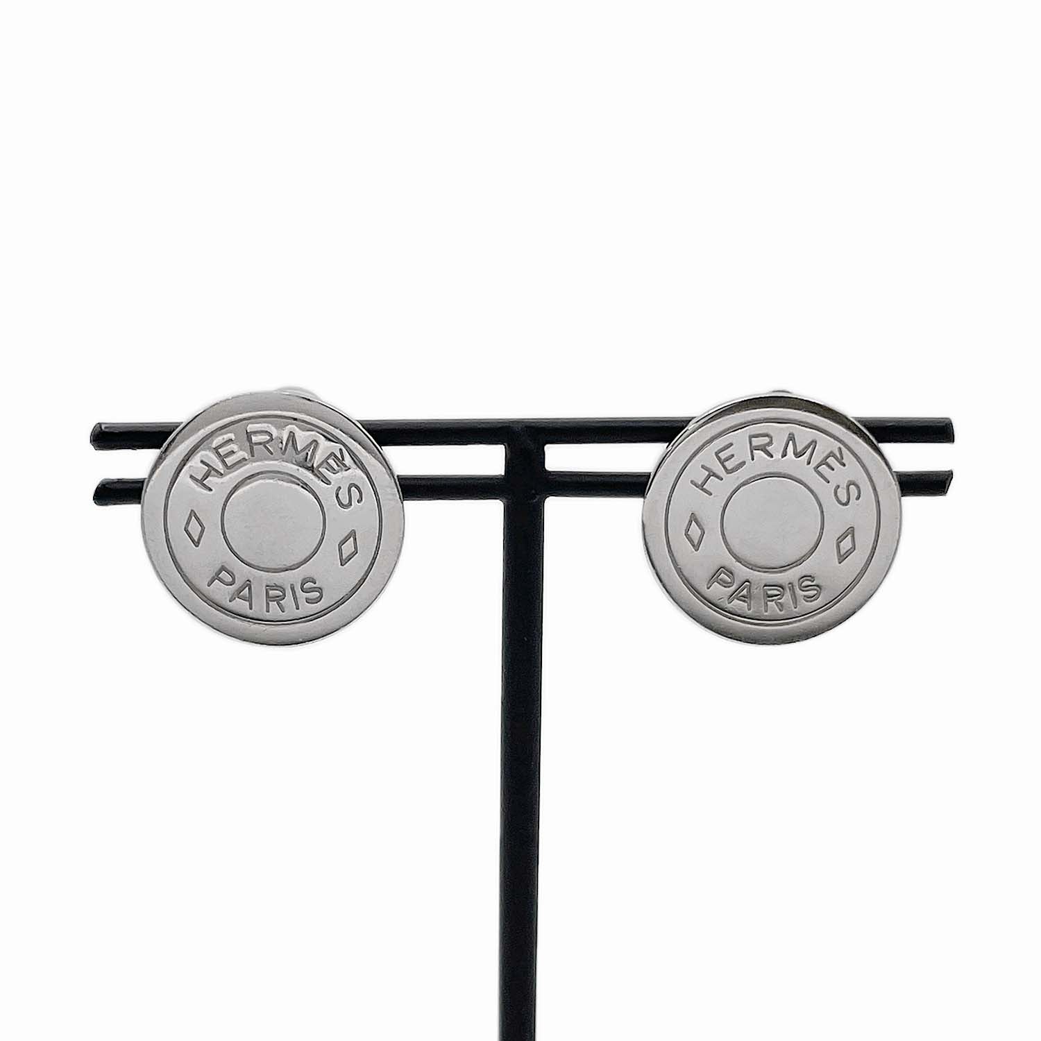 HERMES エルメス イヤリング セリエ クルードセル シルバー