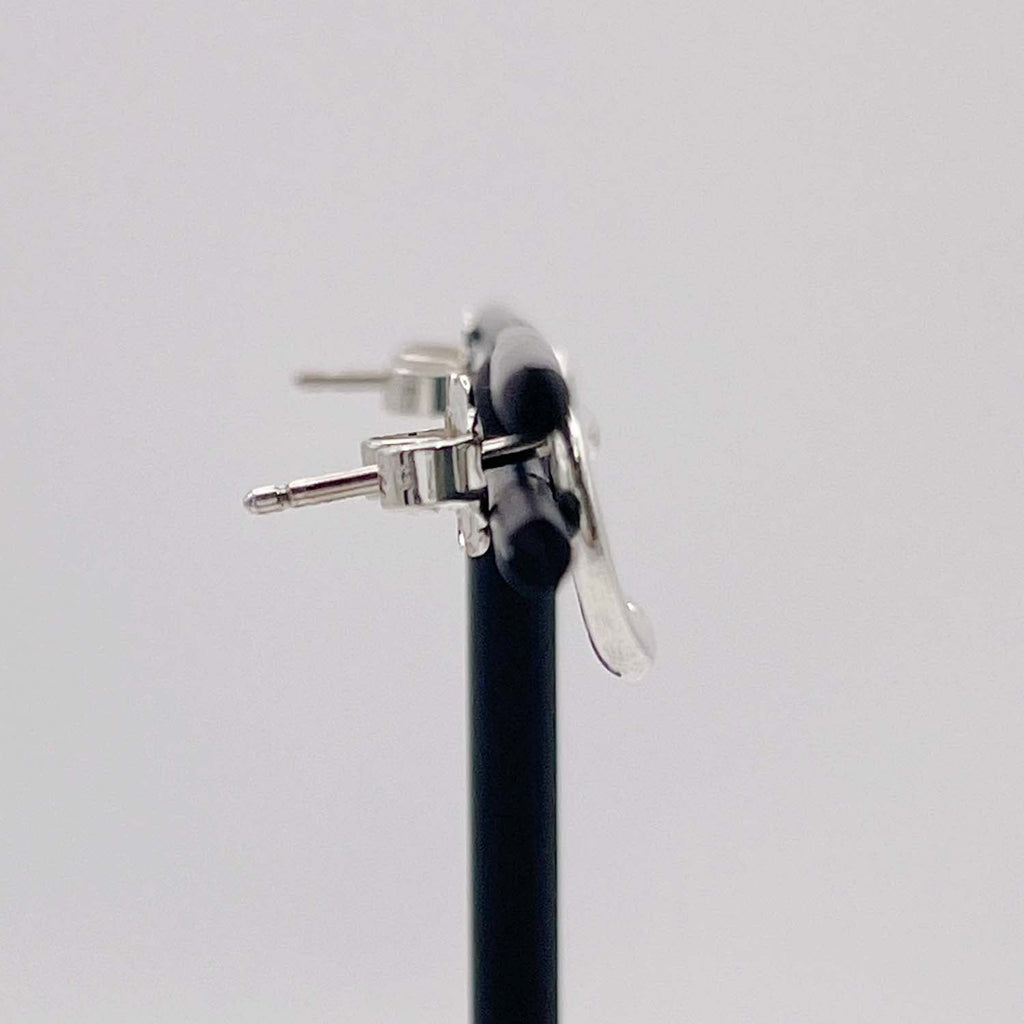 Tiffany&Co. ティファニー オープン ハート ピアス SV925 スタッド 新品仕上済