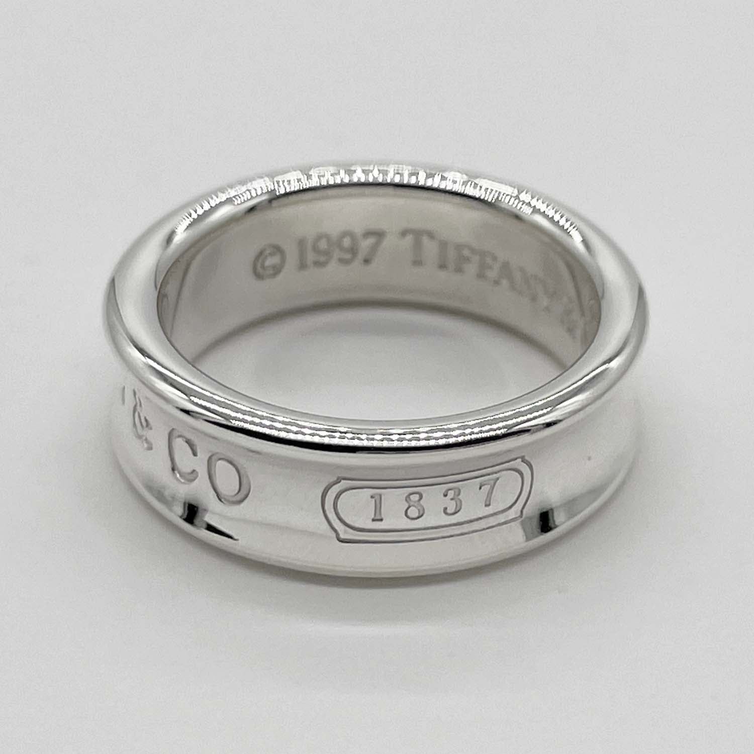 Tiffany&Co. ティファニー 15号 1837 ミディアム リング 指輪 SV925 新品仕上済