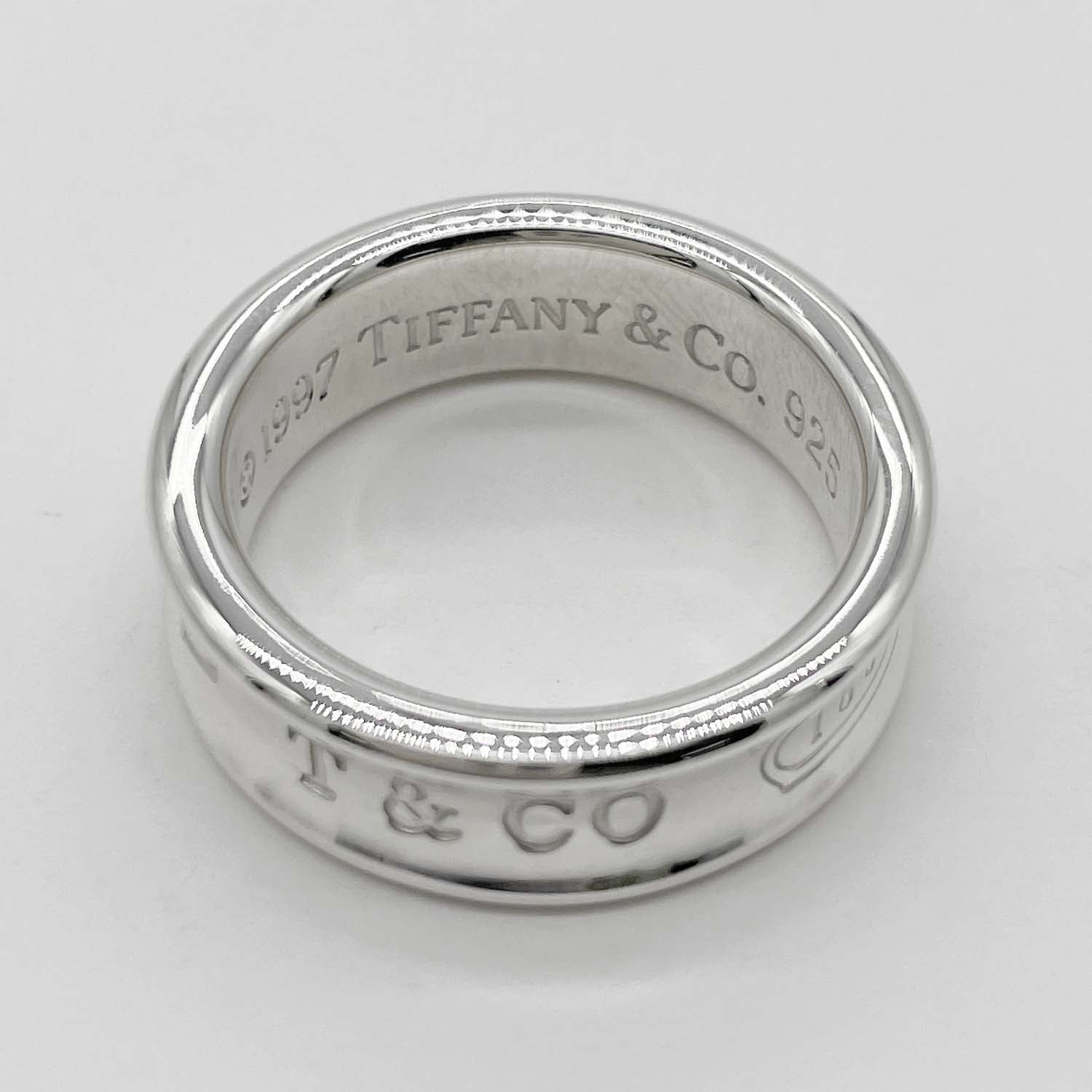 Tiffany&Co. ティファニー 15号 1837 ミディアム リング 指輪 SV925 新品仕上済