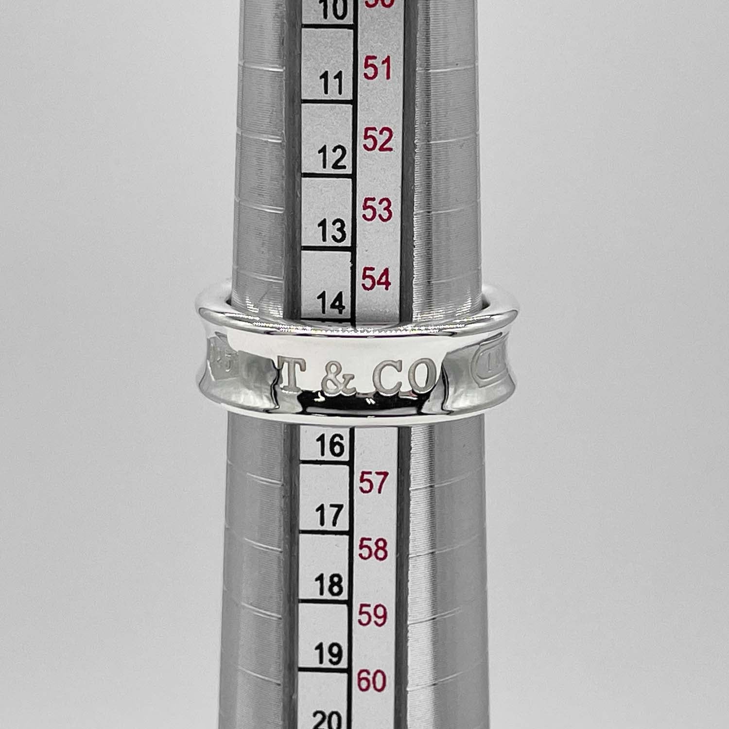 Tiffany&Co. ティファニー 15号 1837 ミディアム リング 指輪 SV925 新品仕上済