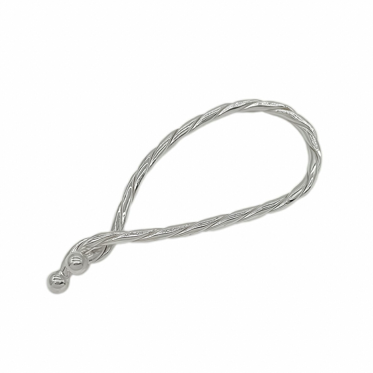 Tiffany&Co. ティファニー キーリング ツイスト ロープ キーホルダー SV925 新品仕上済