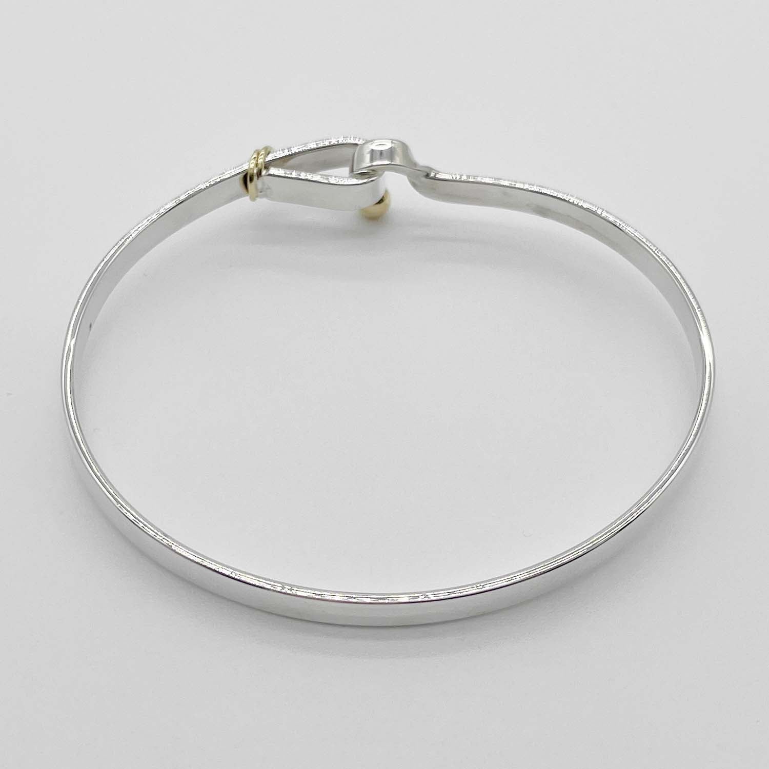 Tiffany&Co. ティファニー フックアンドアイ バングル ブレスレット＆ SV925 新品仕上済