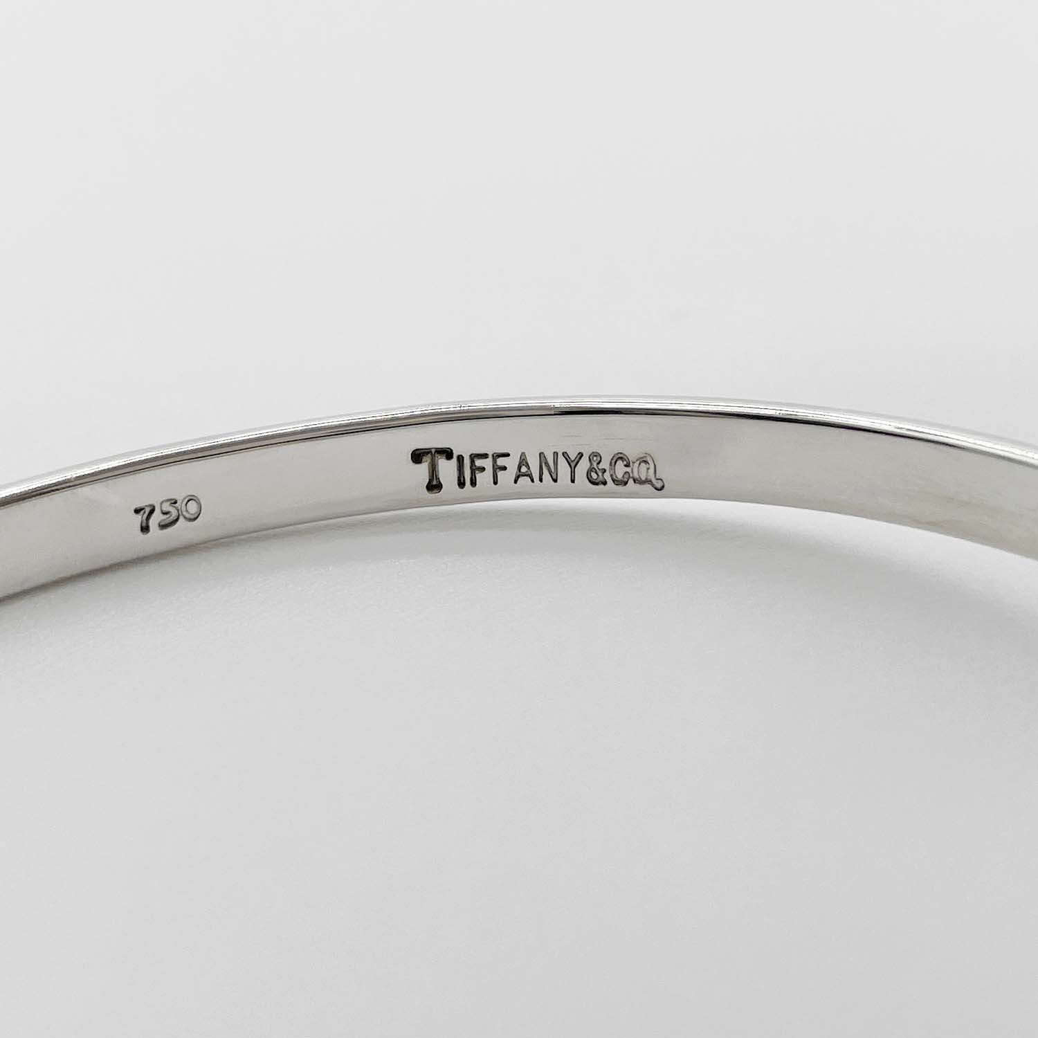 Tiffany&Co. ティファニー フックアンドアイ バングル ブレスレット& SV925 新品仕上済