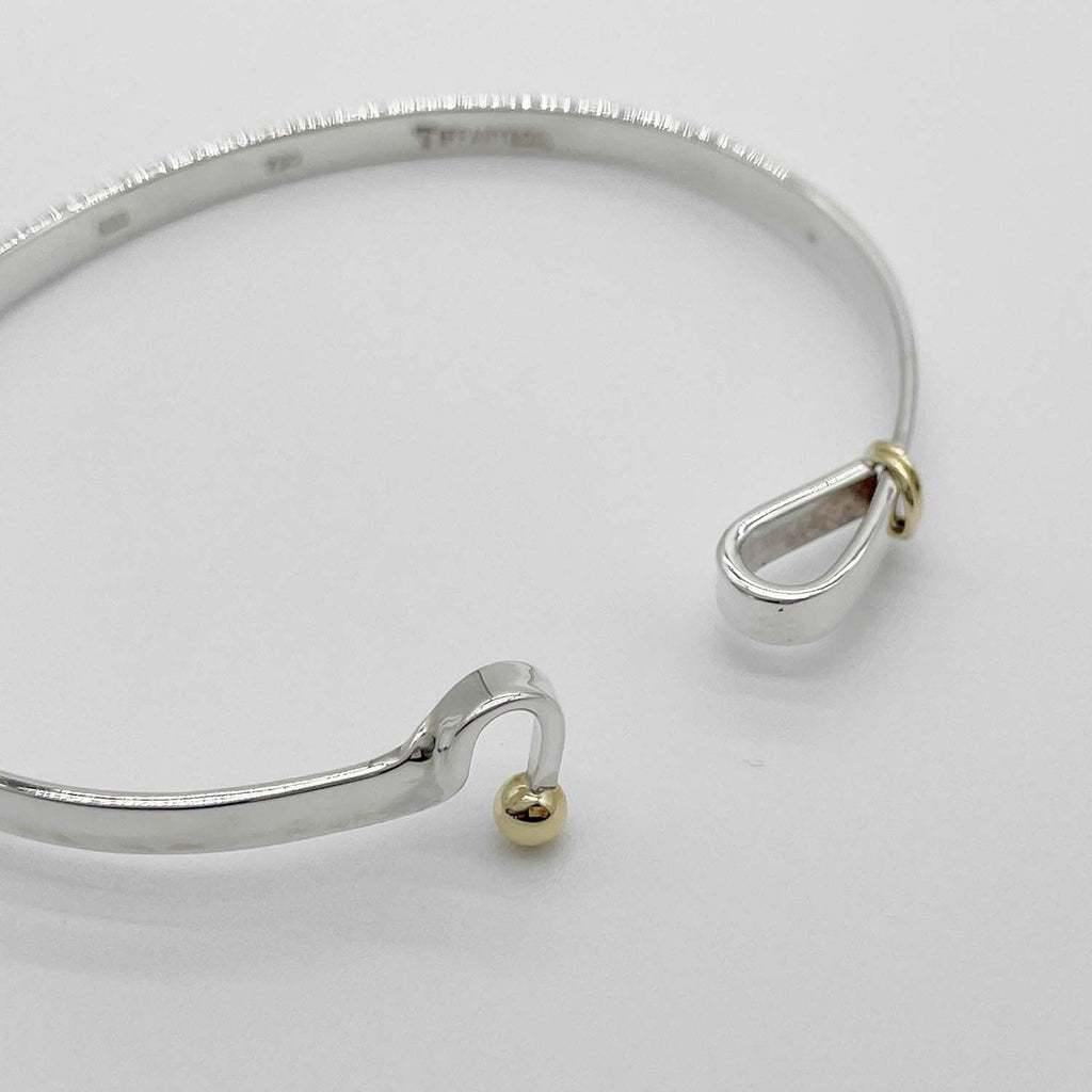 Tiffany&Co. ティファニー フックアンドアイ バングル ブレスレット＆ SV925 新品仕上済