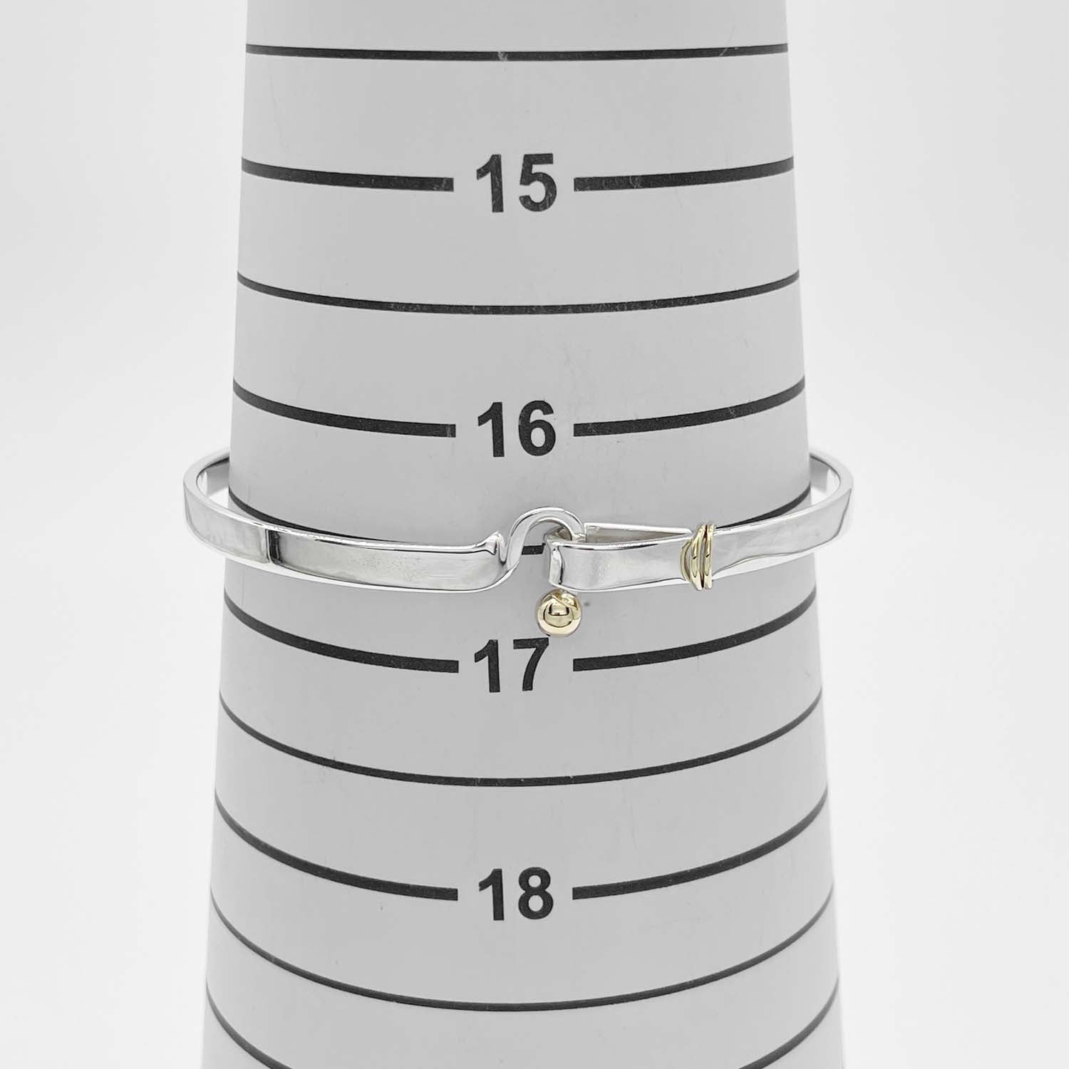 Tiffany&Co. ティファニー フックアンドアイ バングル ブレスレット& SV925 新品仕上済