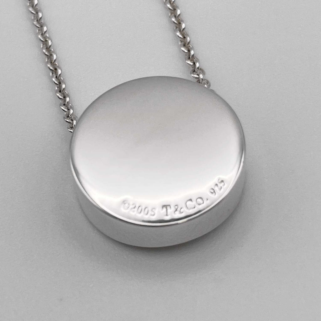 Tiffany&Co. ティファニー 1837 コンケーブ ネックレス SV925 ロゴプレート 新品仕上済