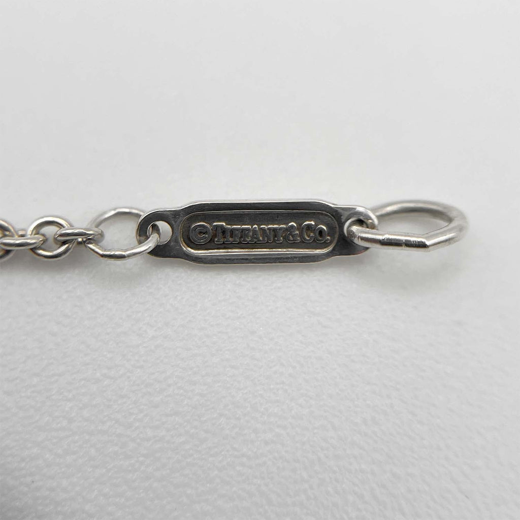 Tiffany&Co. ティファニー 1837 コンケーブ ネックレス SV925 ロゴプレート 新品仕上済