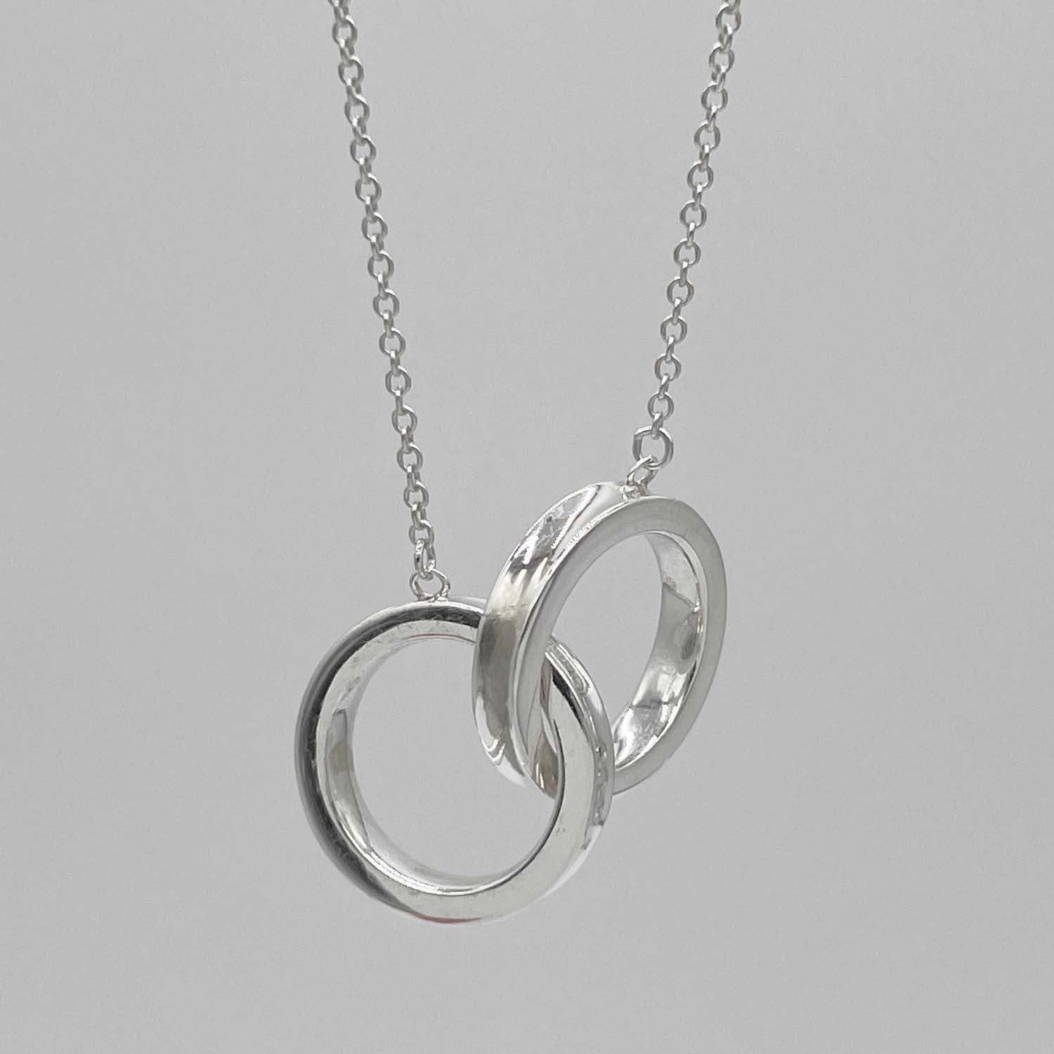 Tiffany&Co. ティファニー 1837 インターロッキング サークル ペンダント スモール SV925 新品仕上済