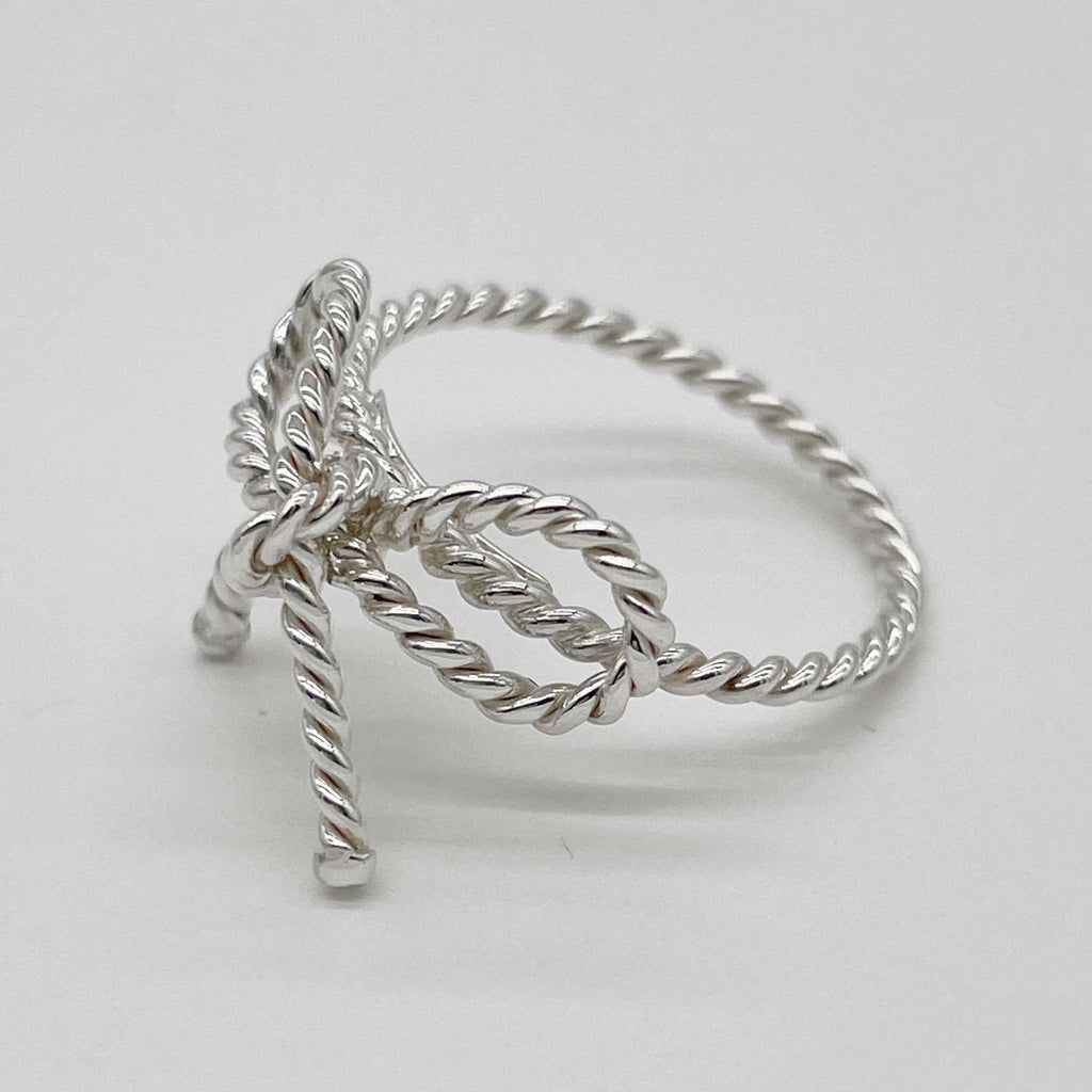 Tiffany&Co. ティファニー 10.5号 ツイストリボン リング 指輪 ロープ SV925 新品仕上済