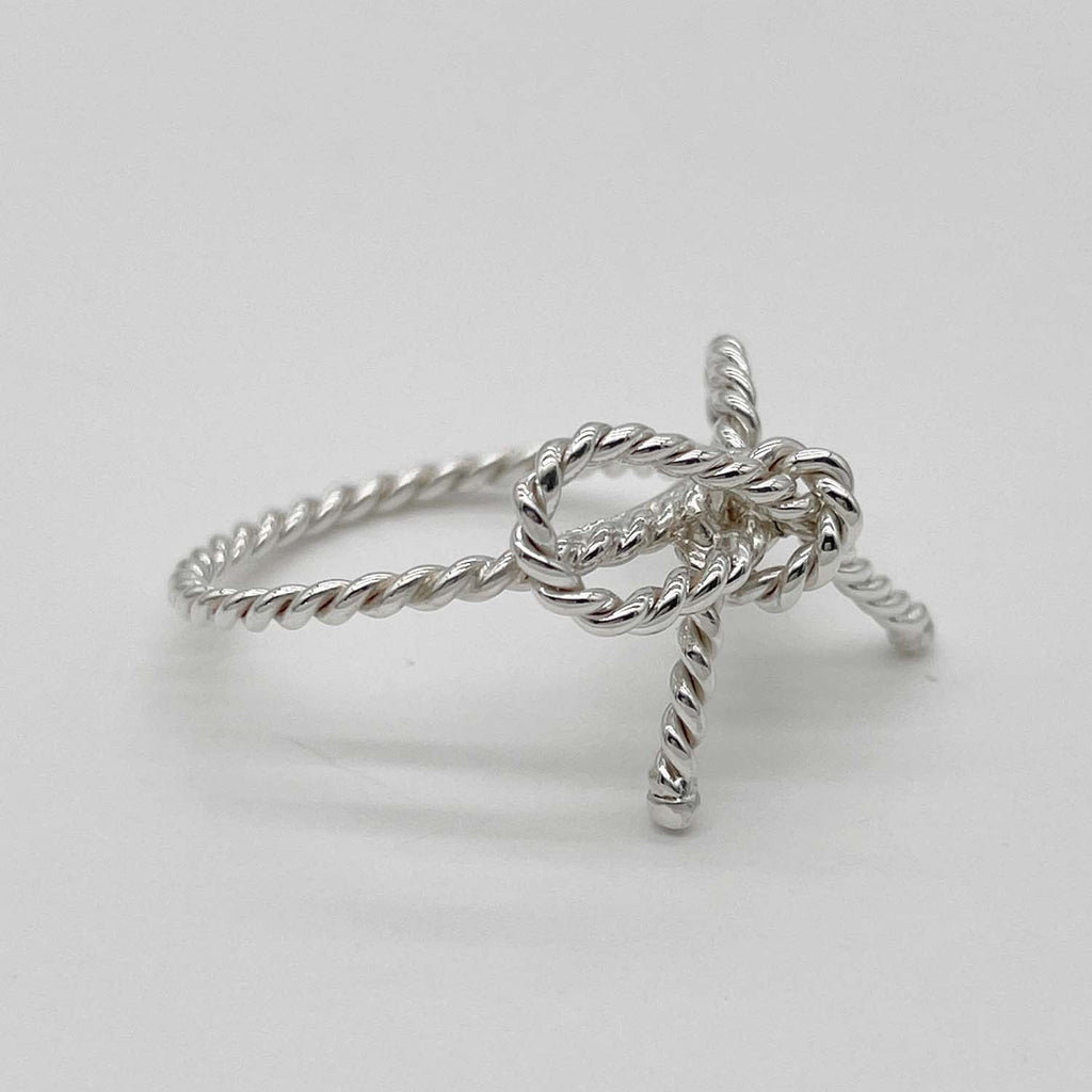 Tiffany&Co. ティファニー 10.5号 ツイストリボン リング 指輪 ロープ SV925 新品仕上済