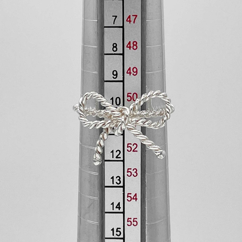 Tiffany&Co. ティファニー 10.5号 ツイストリボン リング 指輪 ロープ SV925 新品仕上済