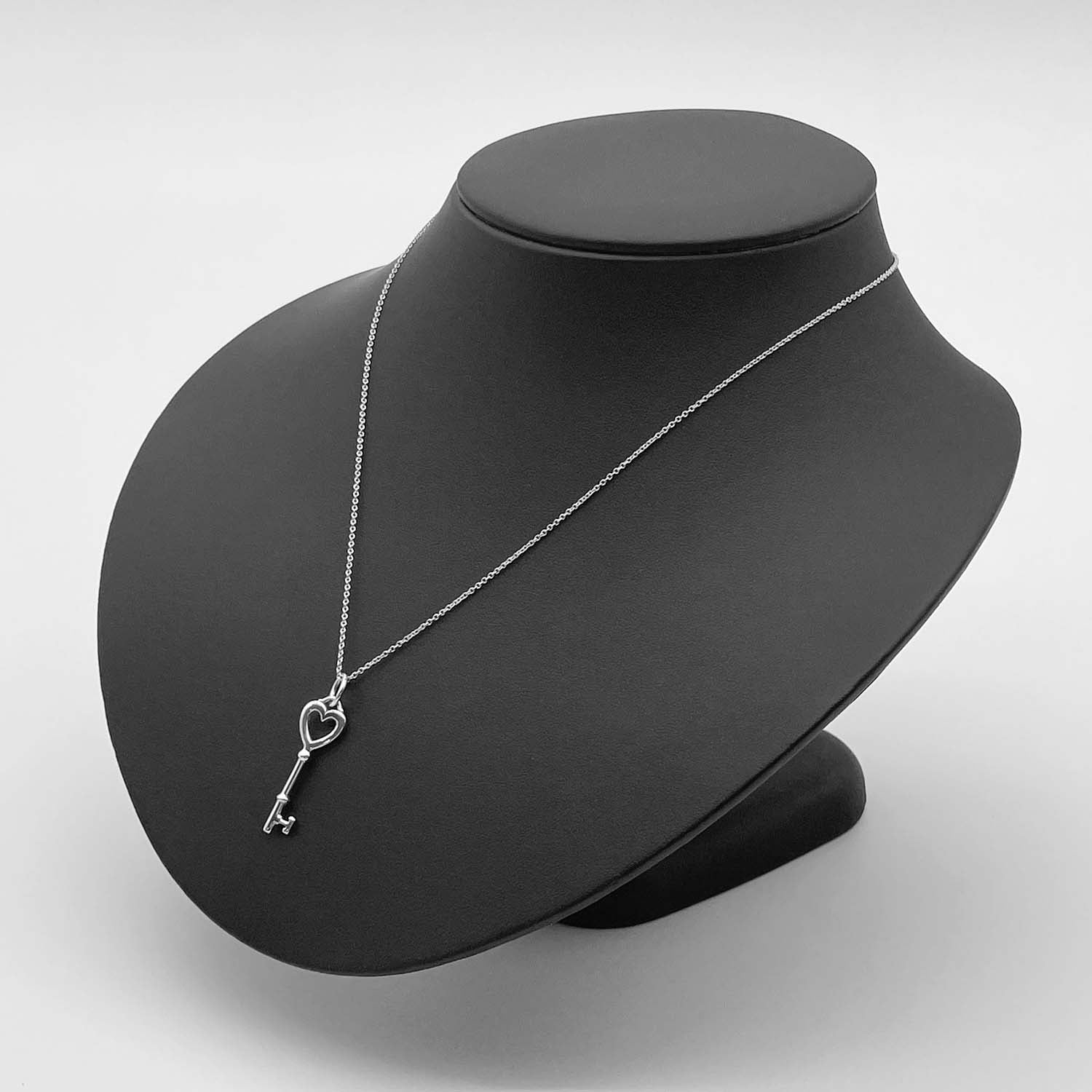 Tiffany&Co. ティファニー ハートキー ネックレス SV925 鍵ペンダント 新品仕上済