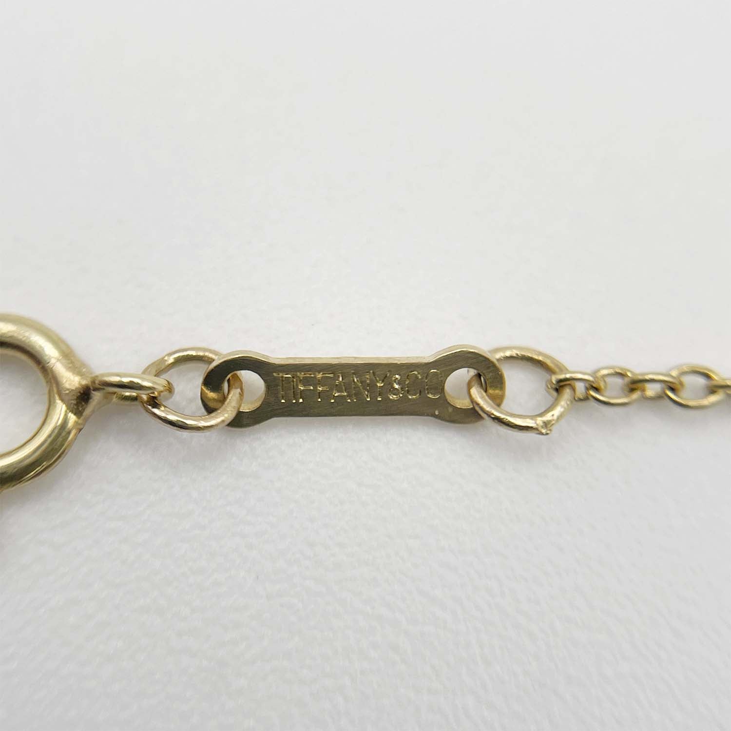 Tiffany&Co. ティファニー ネックレス オープンハート 15mm ペレッティ 750 新品仕上済