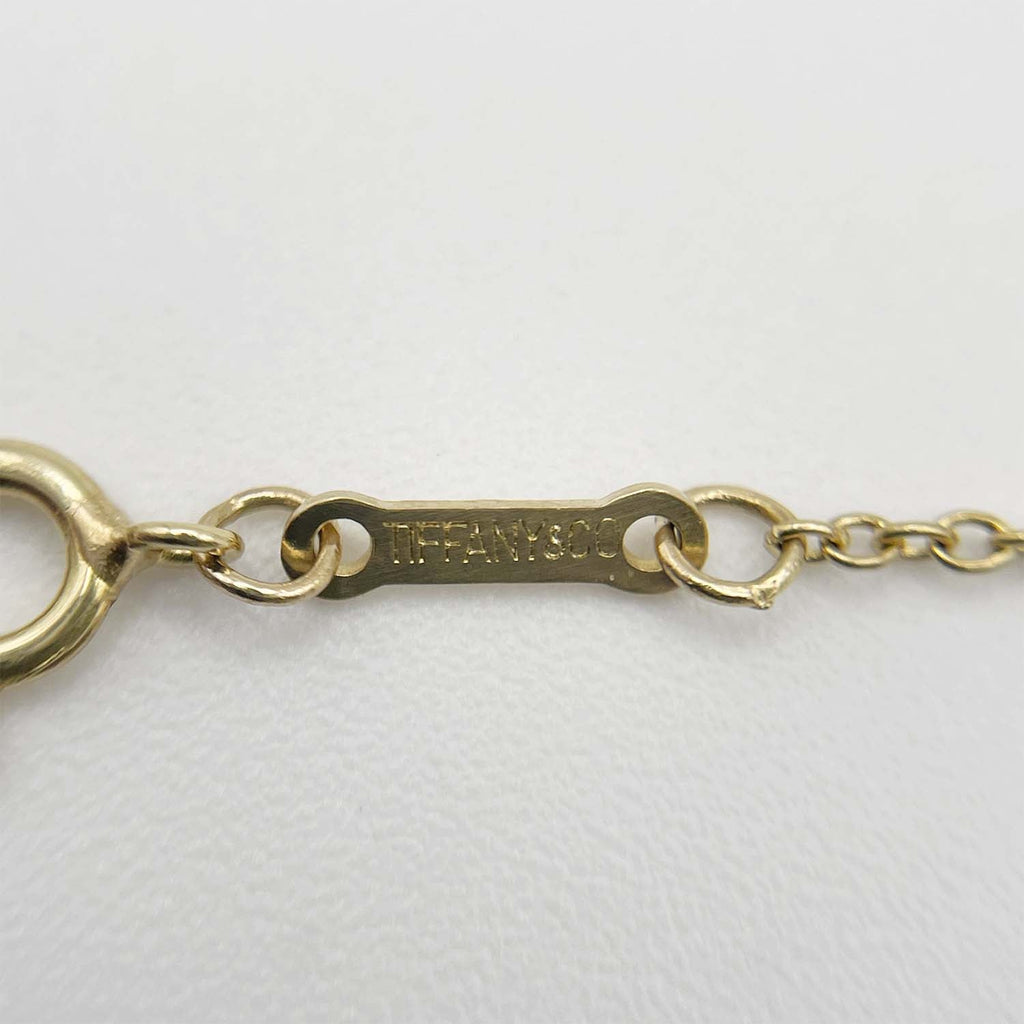Tiffany&Co. ティファニー ネックレス オープンハート 15mm ペレッティ 750 新品仕上済