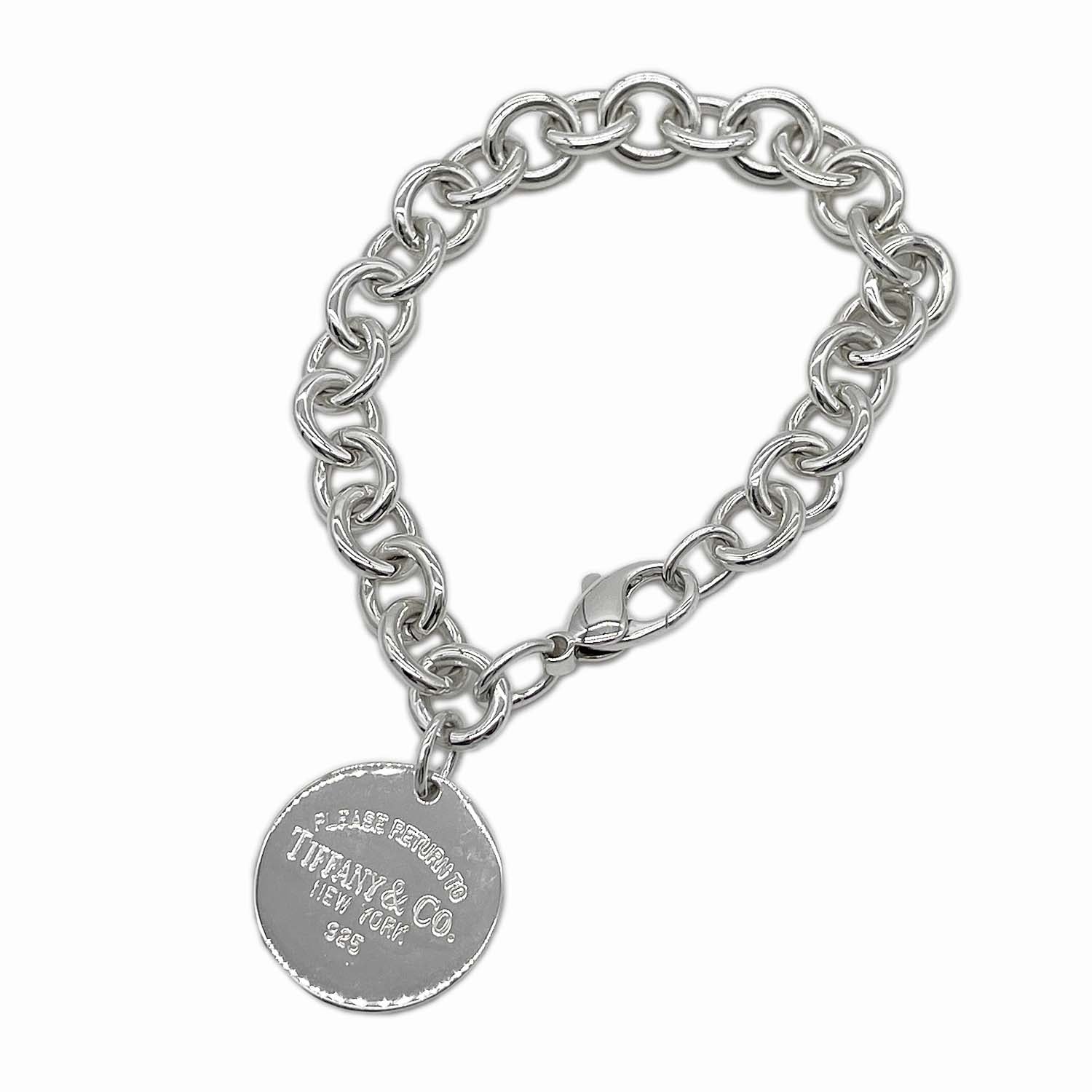 Tiffany&Co. ティファニー ブレスレット リターン トゥラウンドタグ RTT SV925 新品仕上済